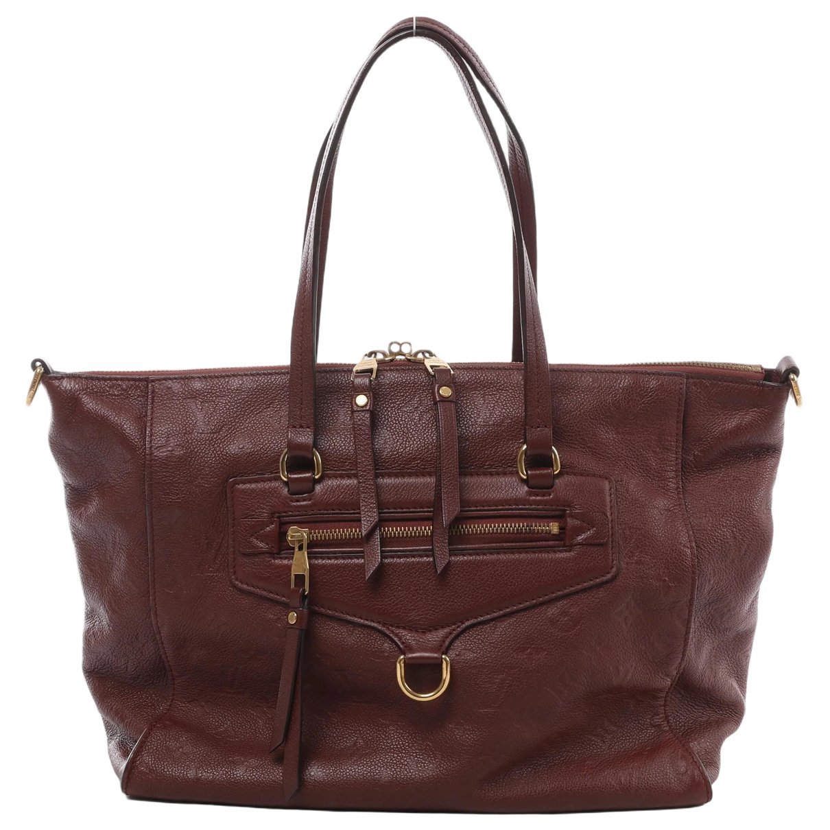 Lumineuse leather handbag
