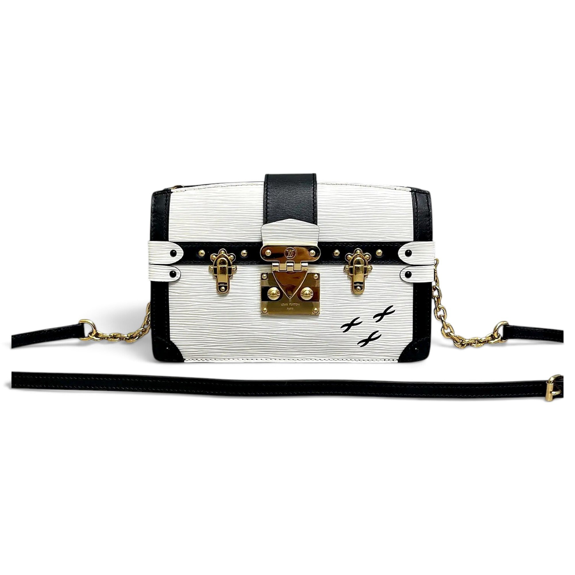 Louis Vuitton Pochette Trunk leather crossbody bag