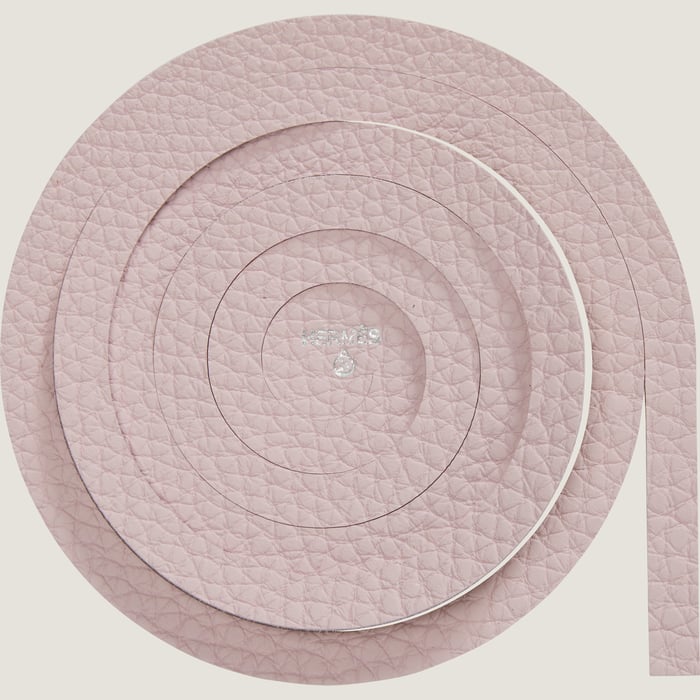 Rouge Adhesive Tape In Calfskin