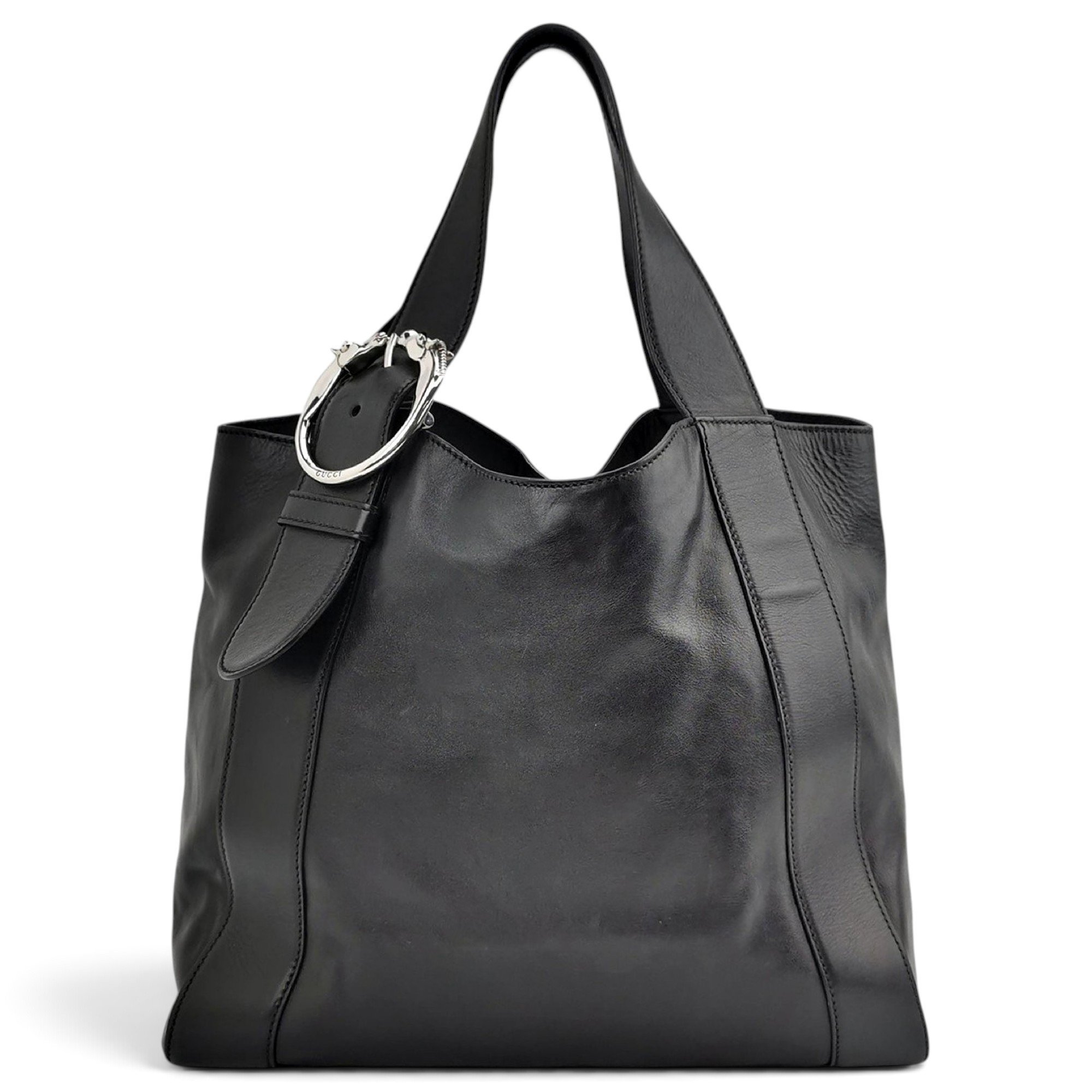 Hobo leather handbag