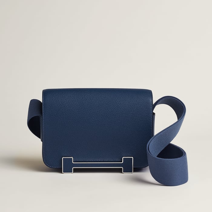 Navy Hermès Geta Bag