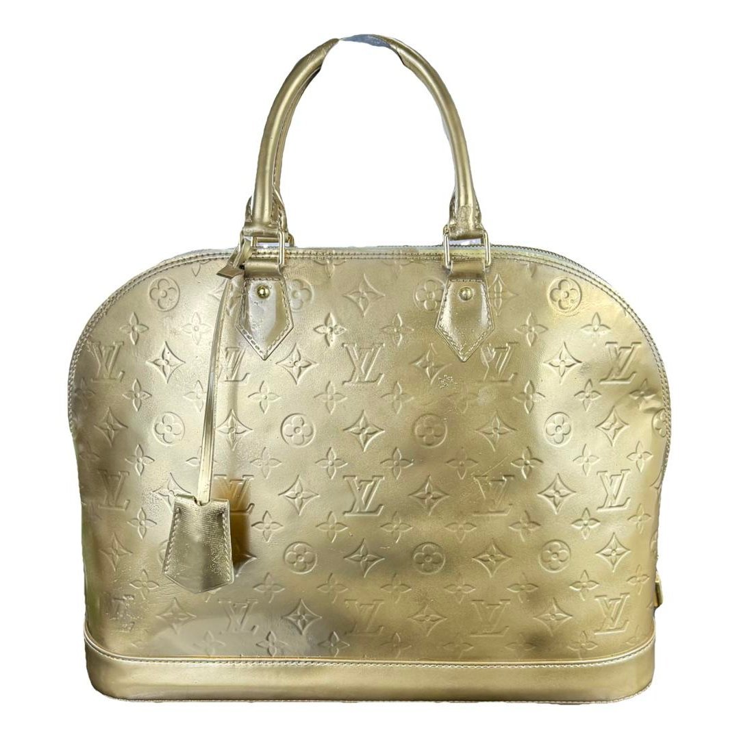 Alma patent leather handbag
