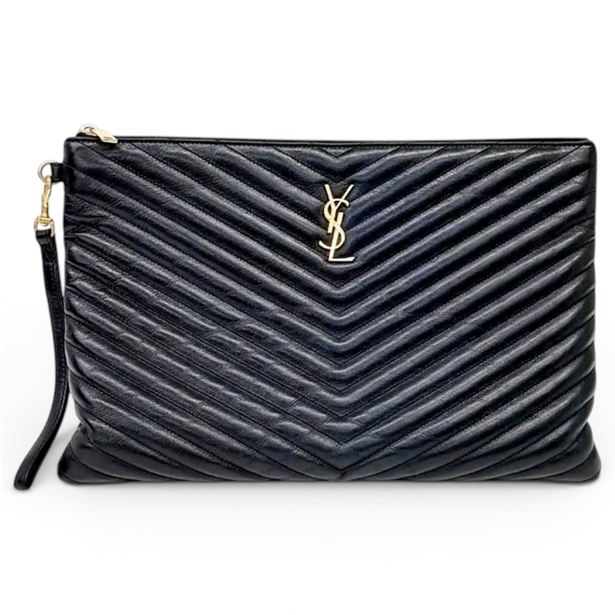 New Jolie leather clutch bag