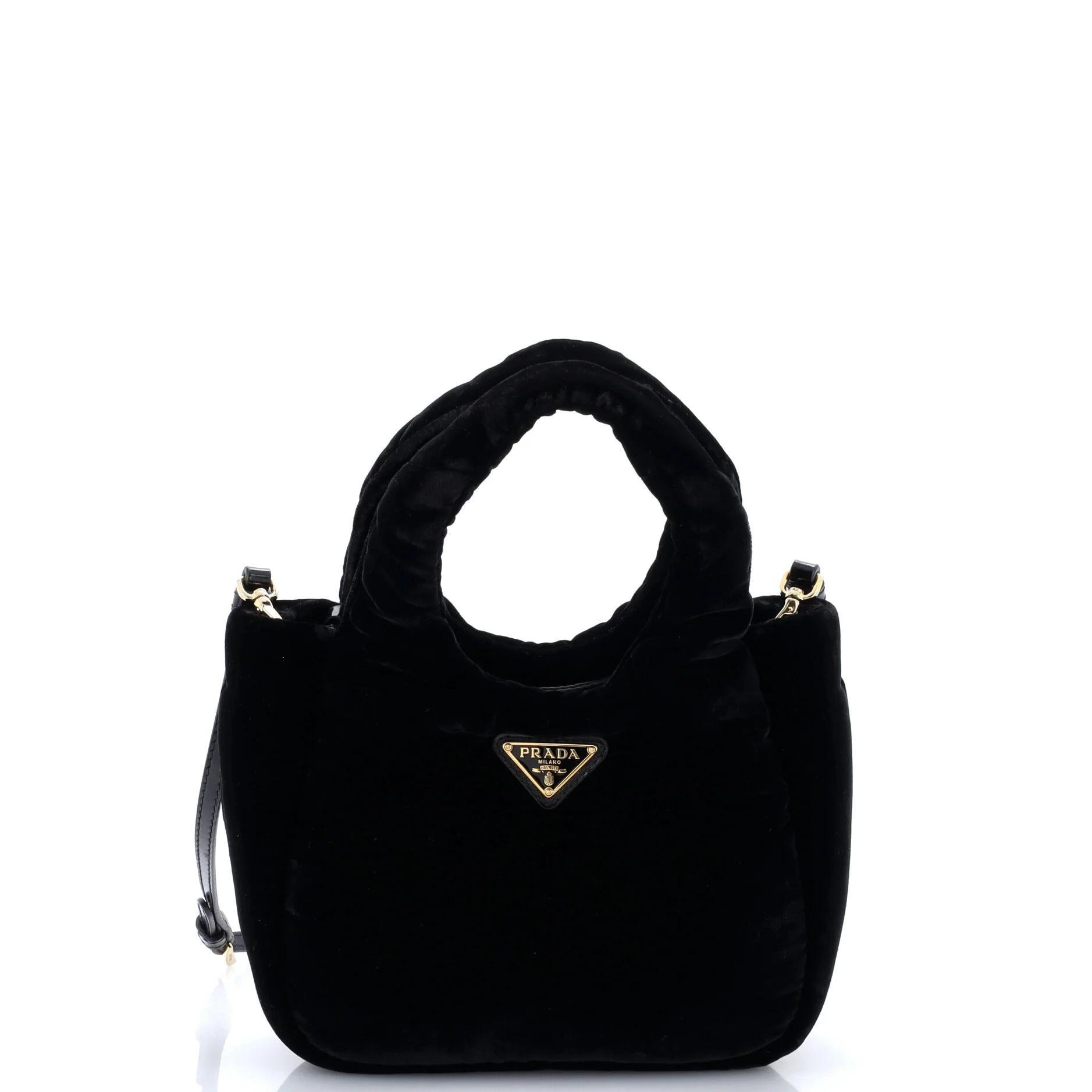 Velvet tote