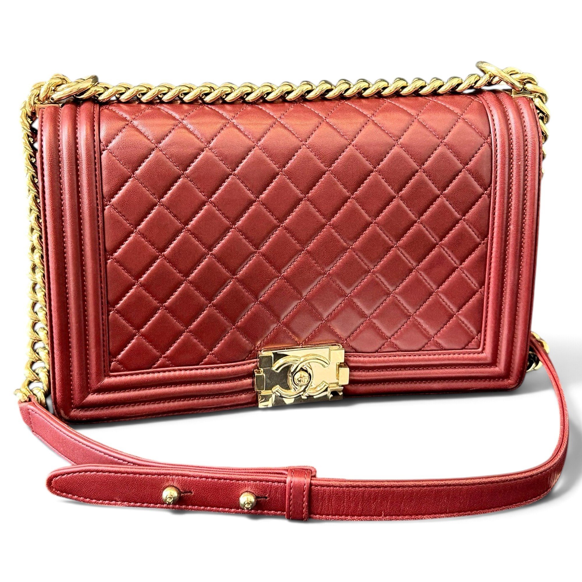 Boy leather handbag