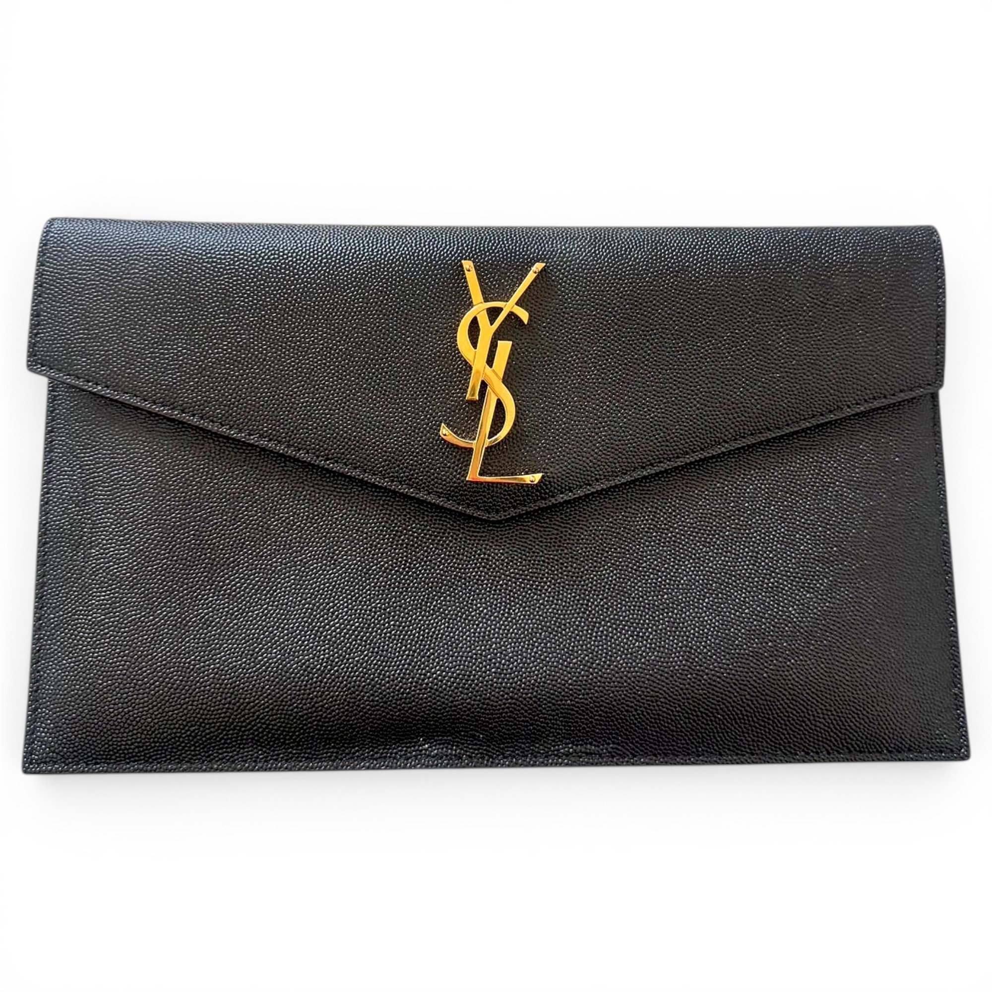 Cassandre leather clutch bag