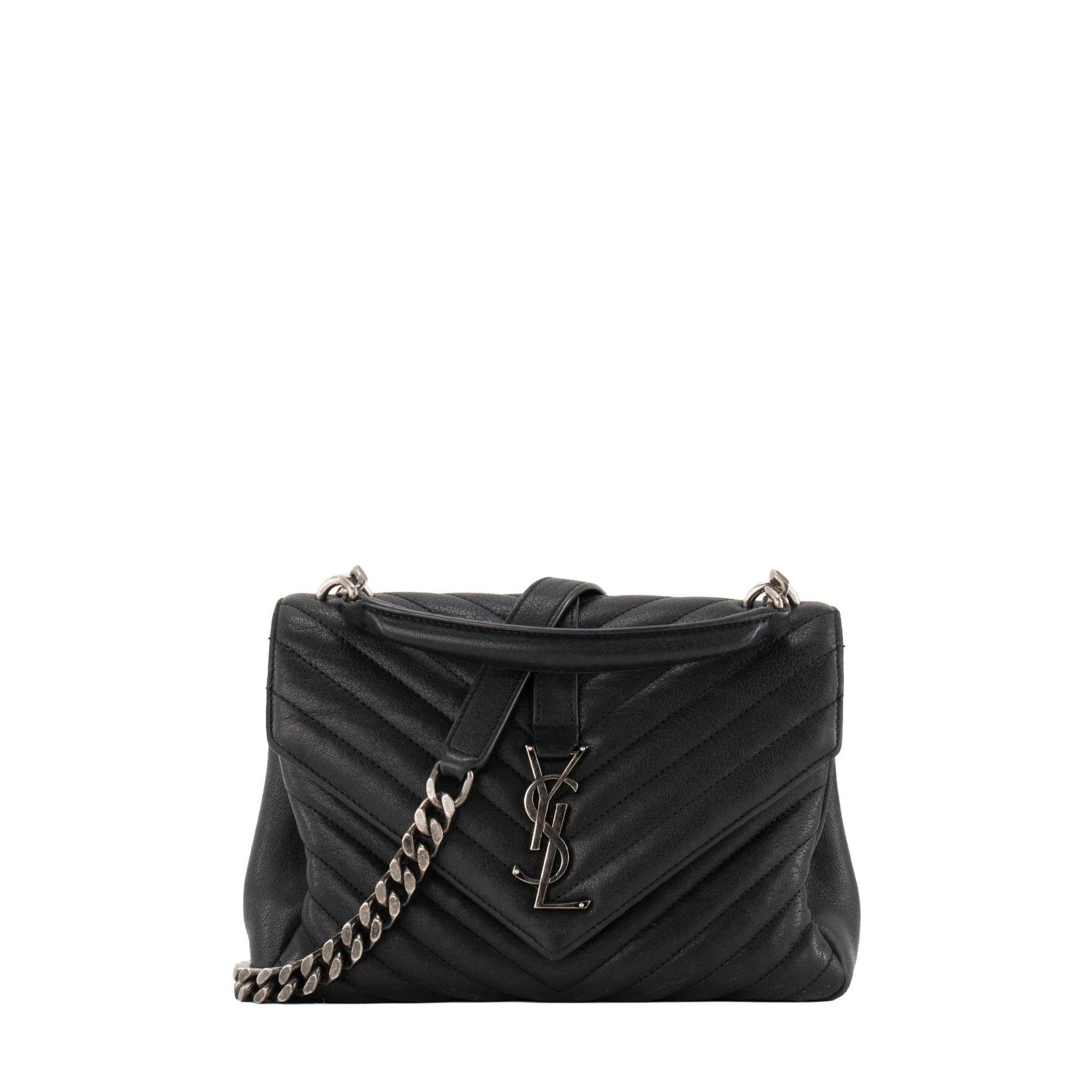 Collége monogramme leather bag