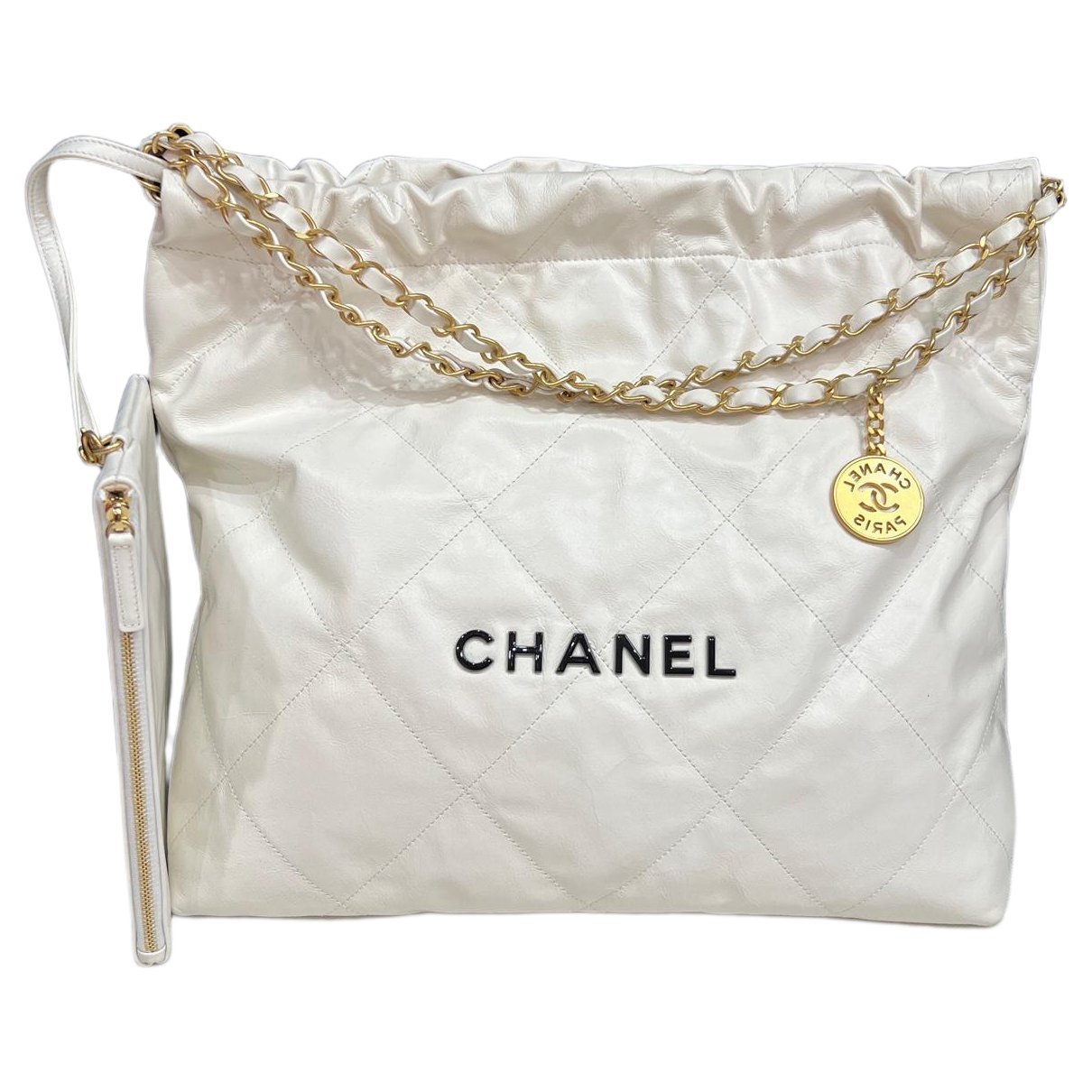 Chanel 22 leather handbag