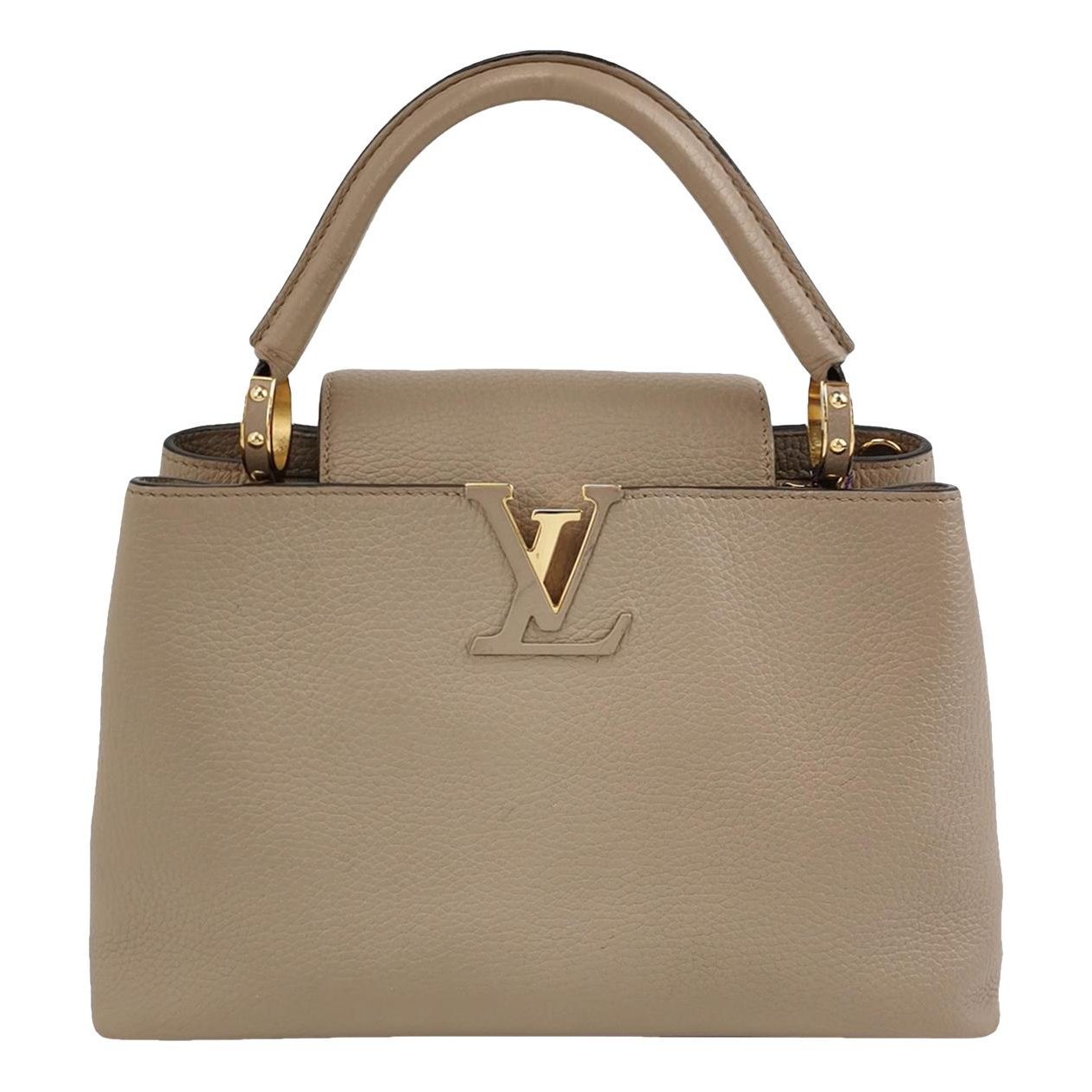 Capucines leather handbag