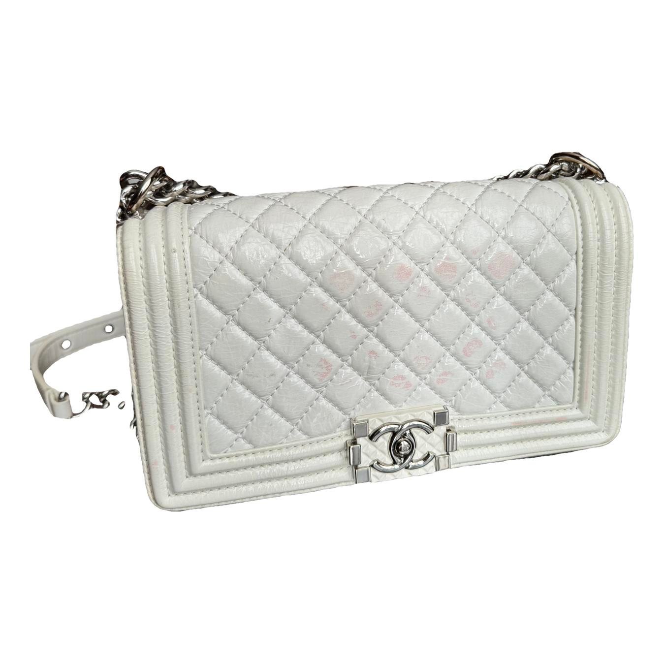 Boy patent leather crossbody bag