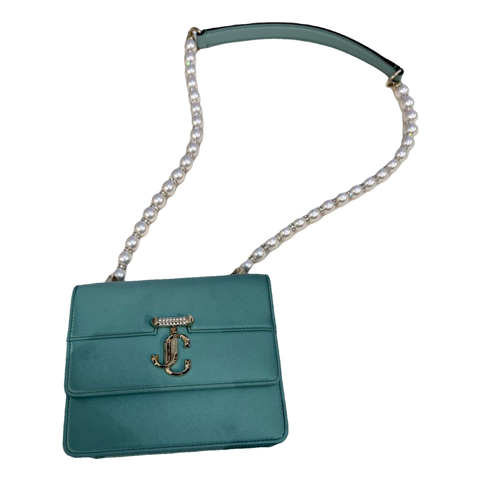 Jimmy Choo Avenue Quad silk handbag