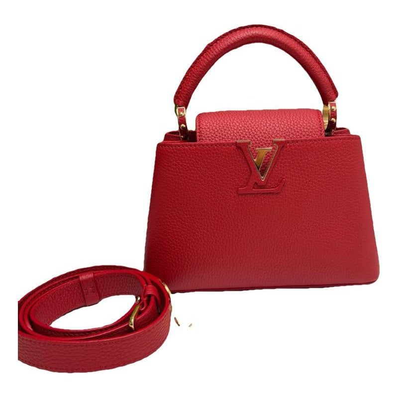 Capucines leather handbag