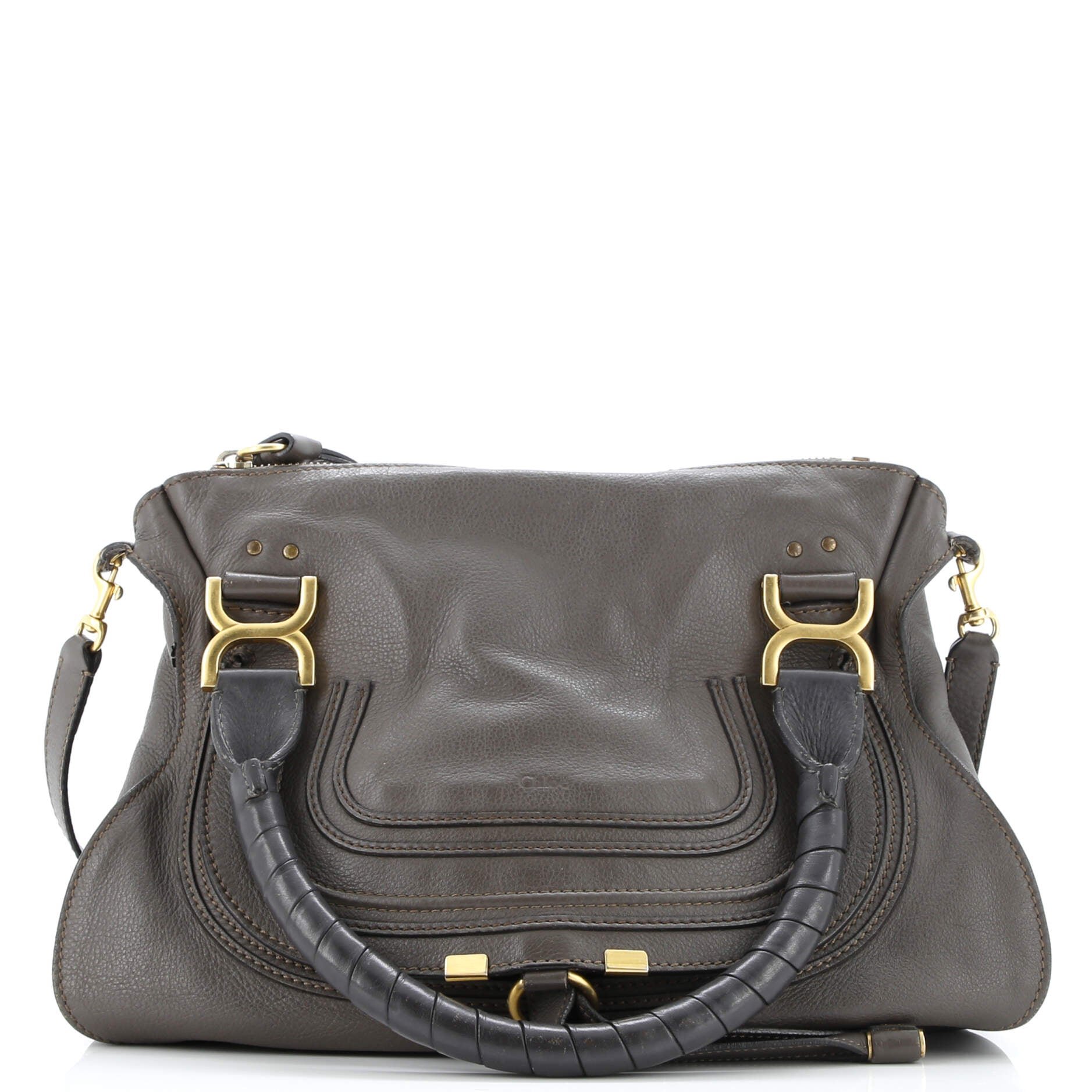 Chloe Marcie Satchel Leather Medium