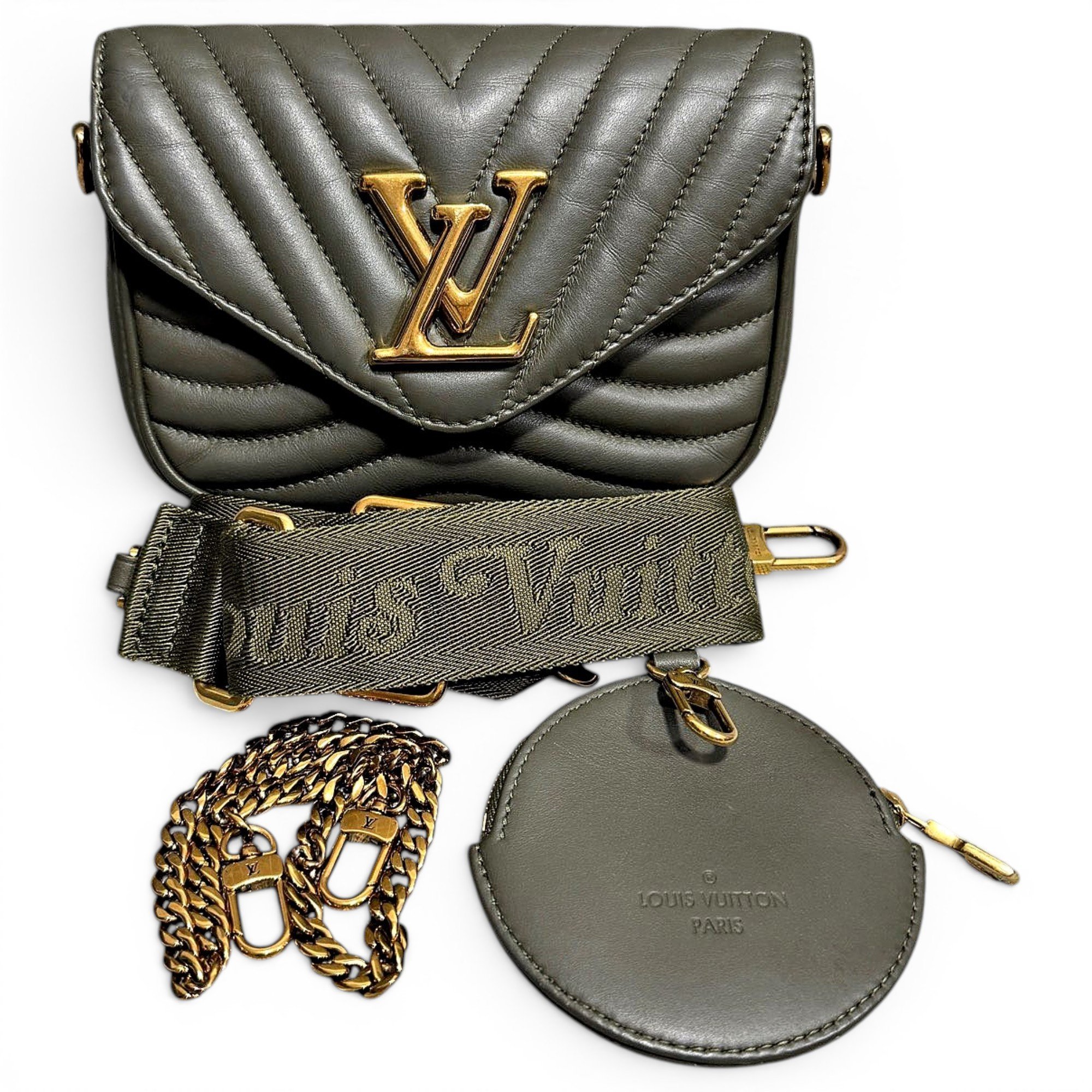 New Wave leather handbag