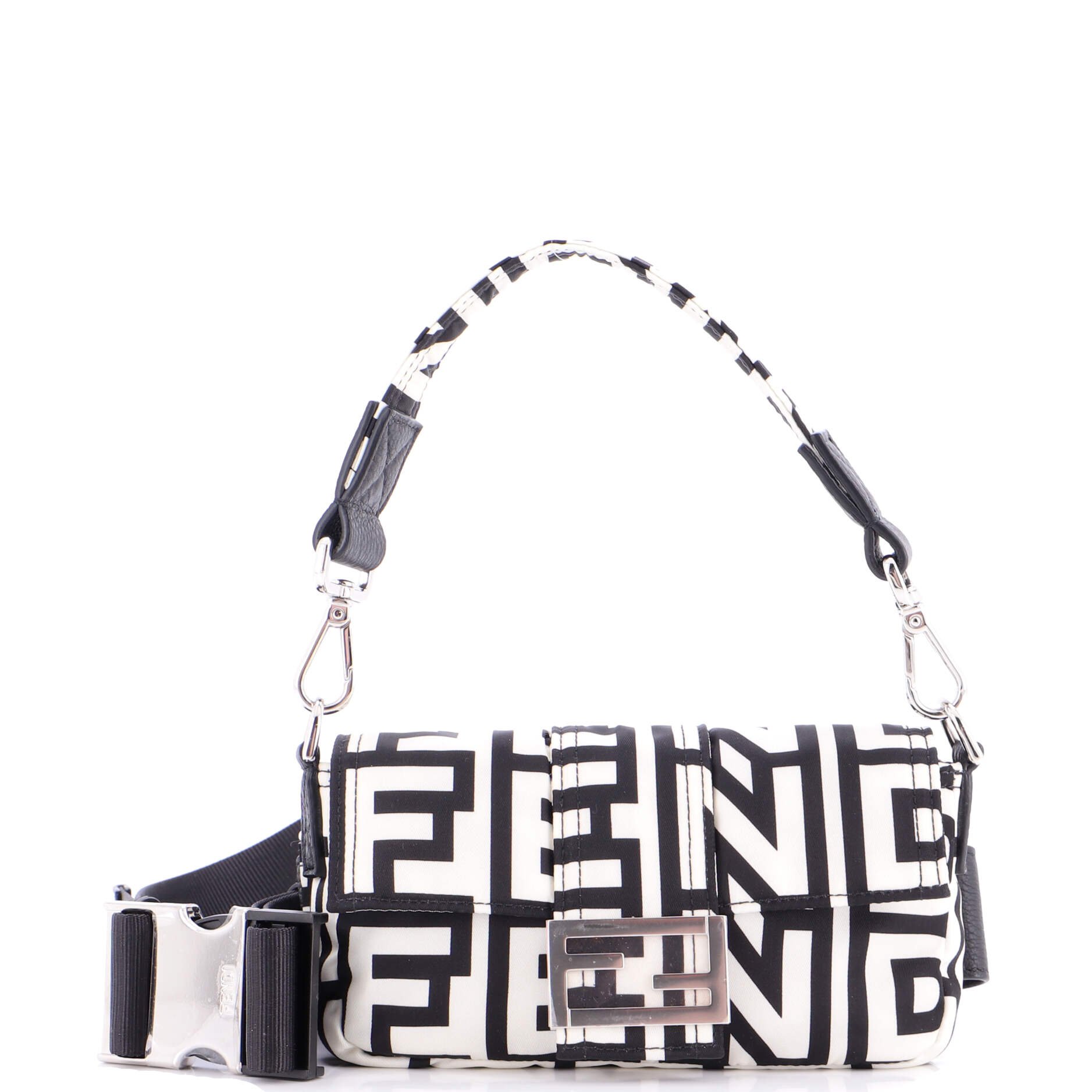 Fendi x Marc Jacobs Baguette NM Bag Printed Nylon