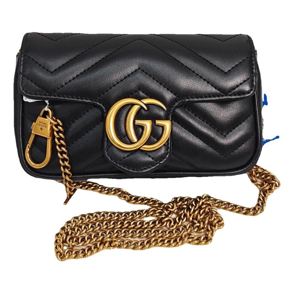 GG Marmont Chain leather crossbody bag