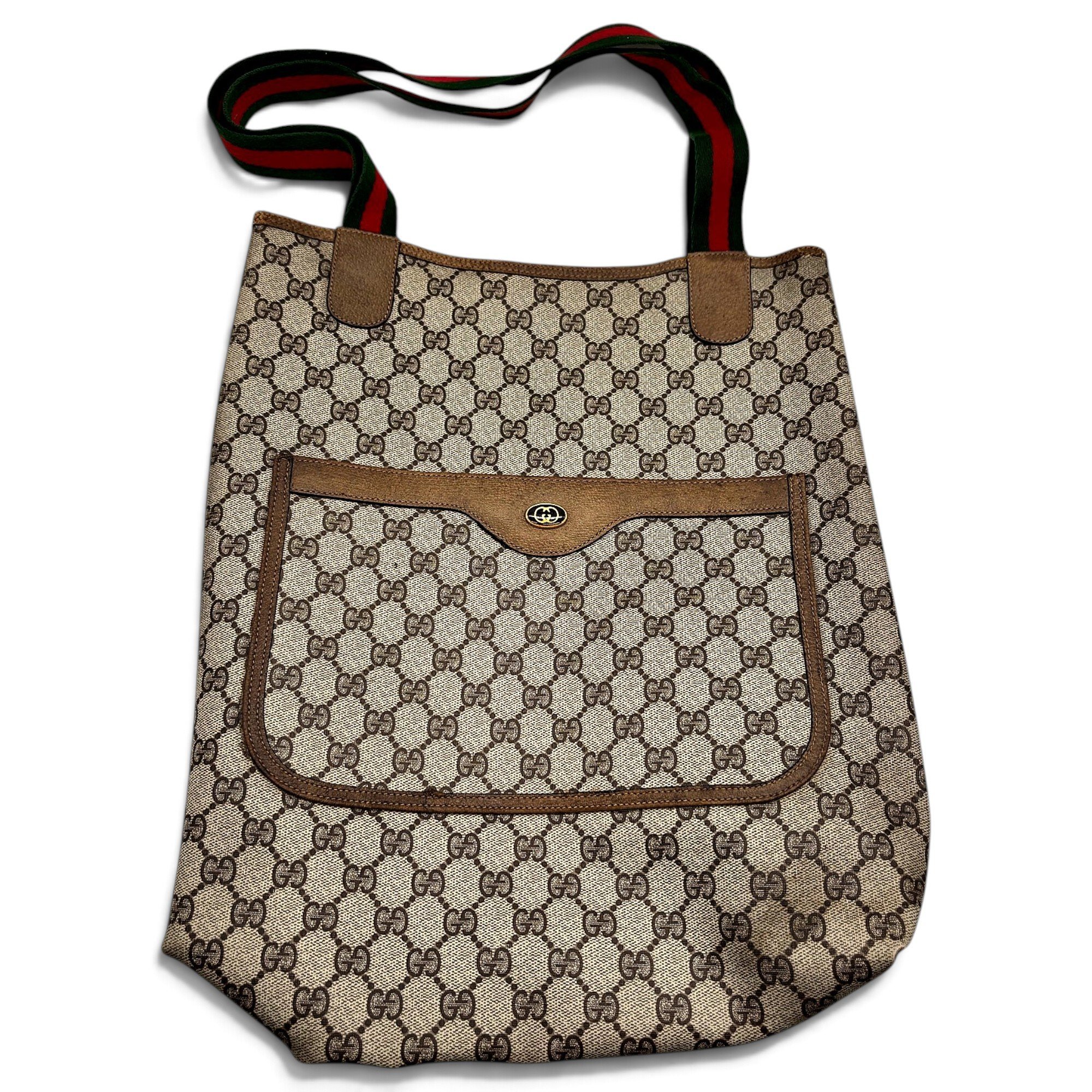 Leather tote