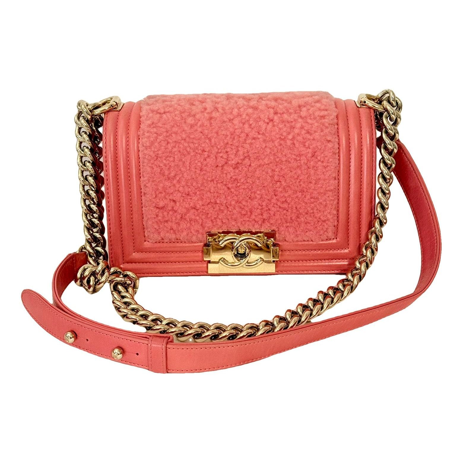 Boy leather crossbody bag