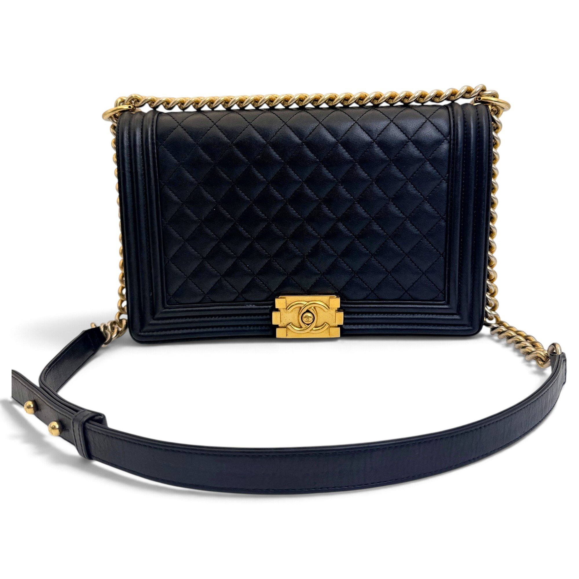 Boy leather handbag