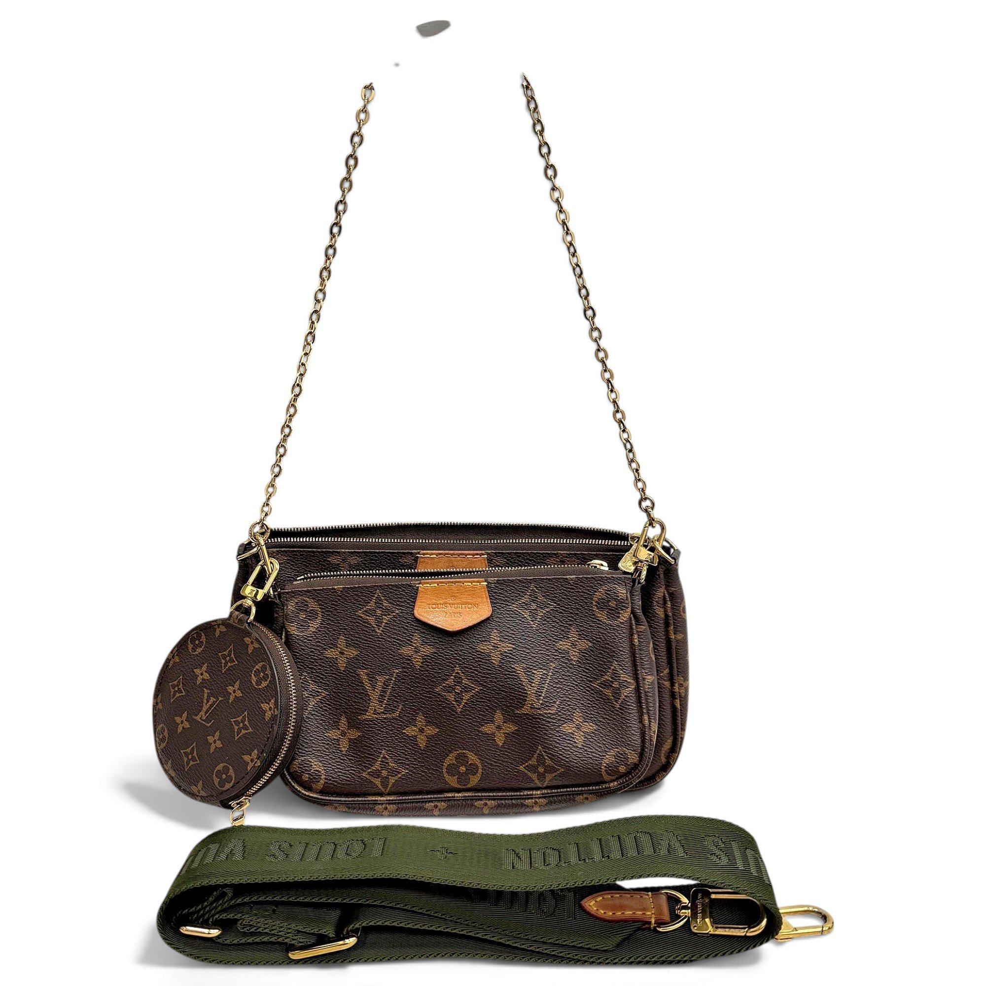 Multi Pochette Accessoires leather handbag