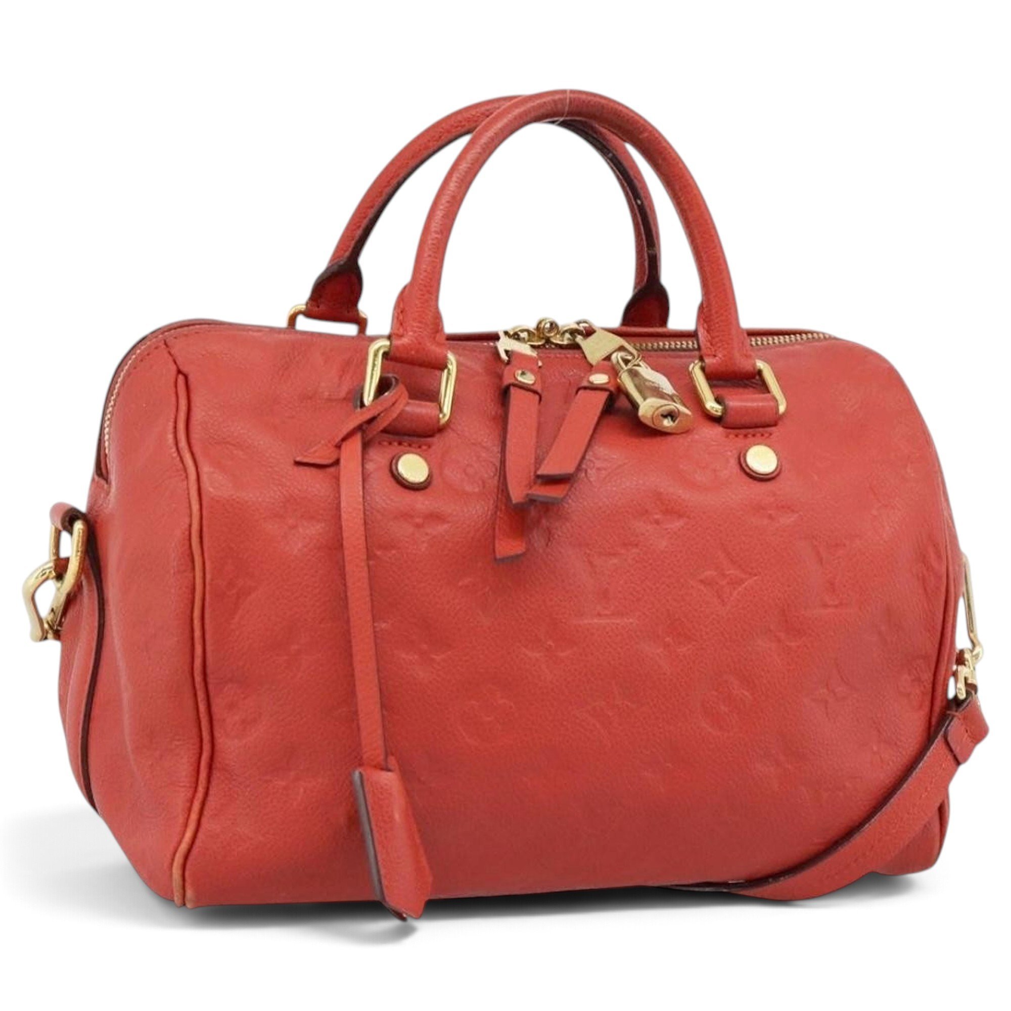 Louis Vuitton Speedy leather bowling bag