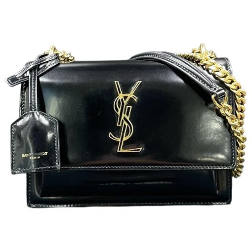Sunset leather handbag