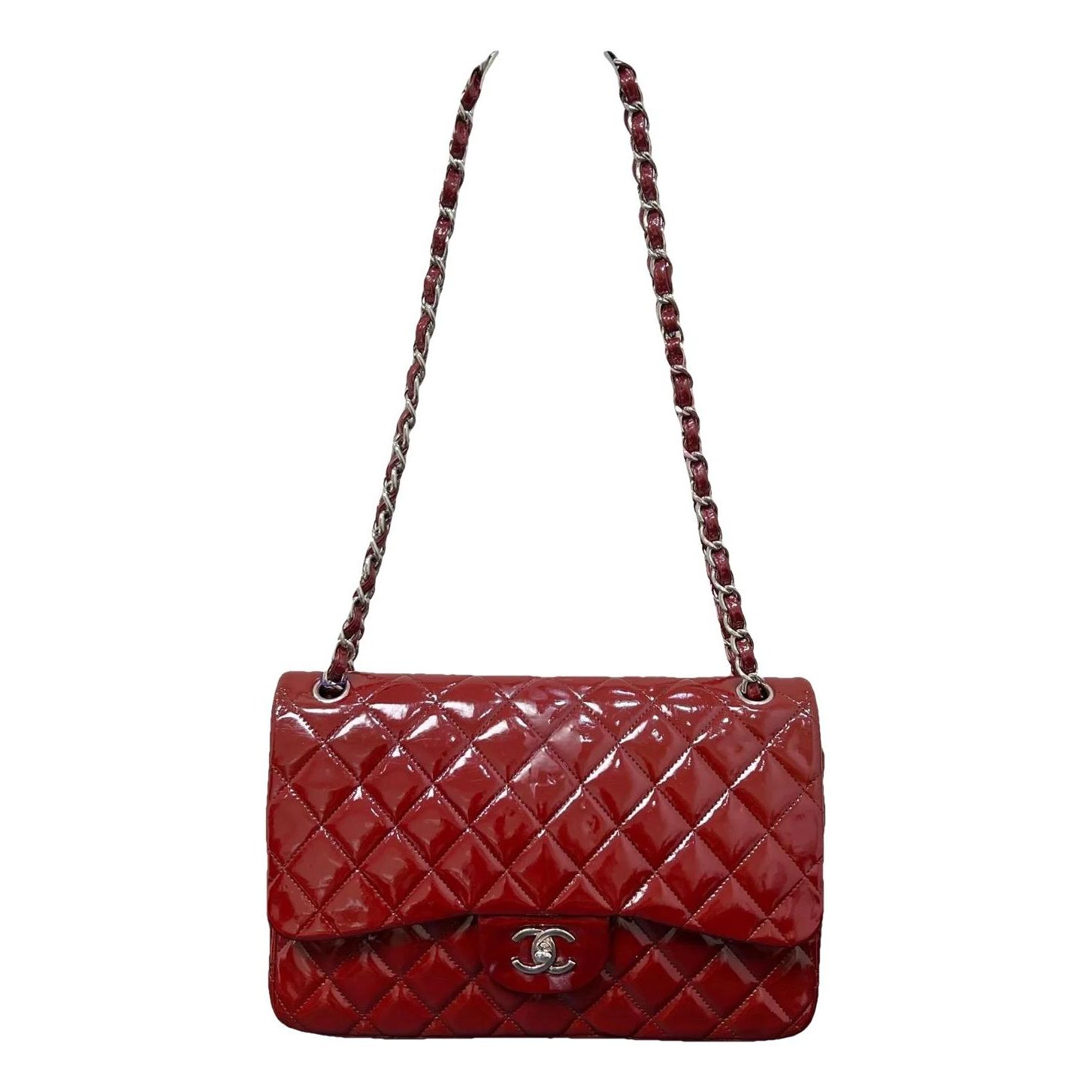 Timeless/Classique patent leather handbag