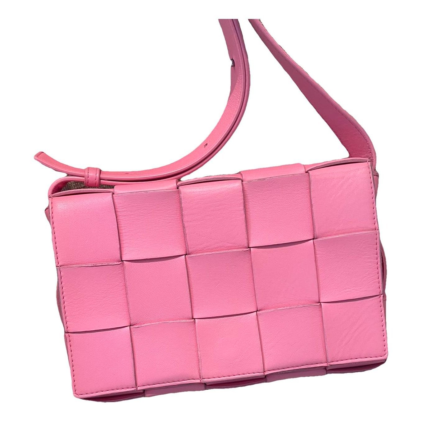 Cassette leather crossbody bag