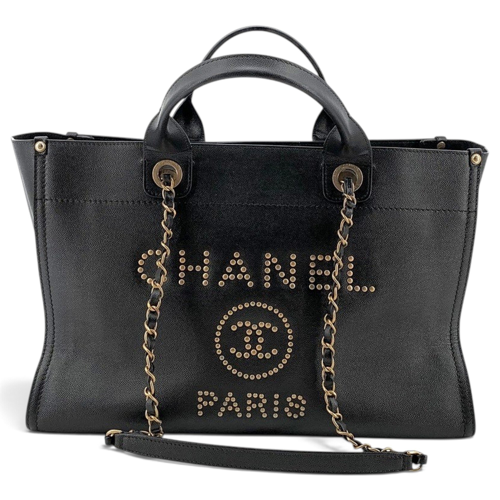Deauville leather tote