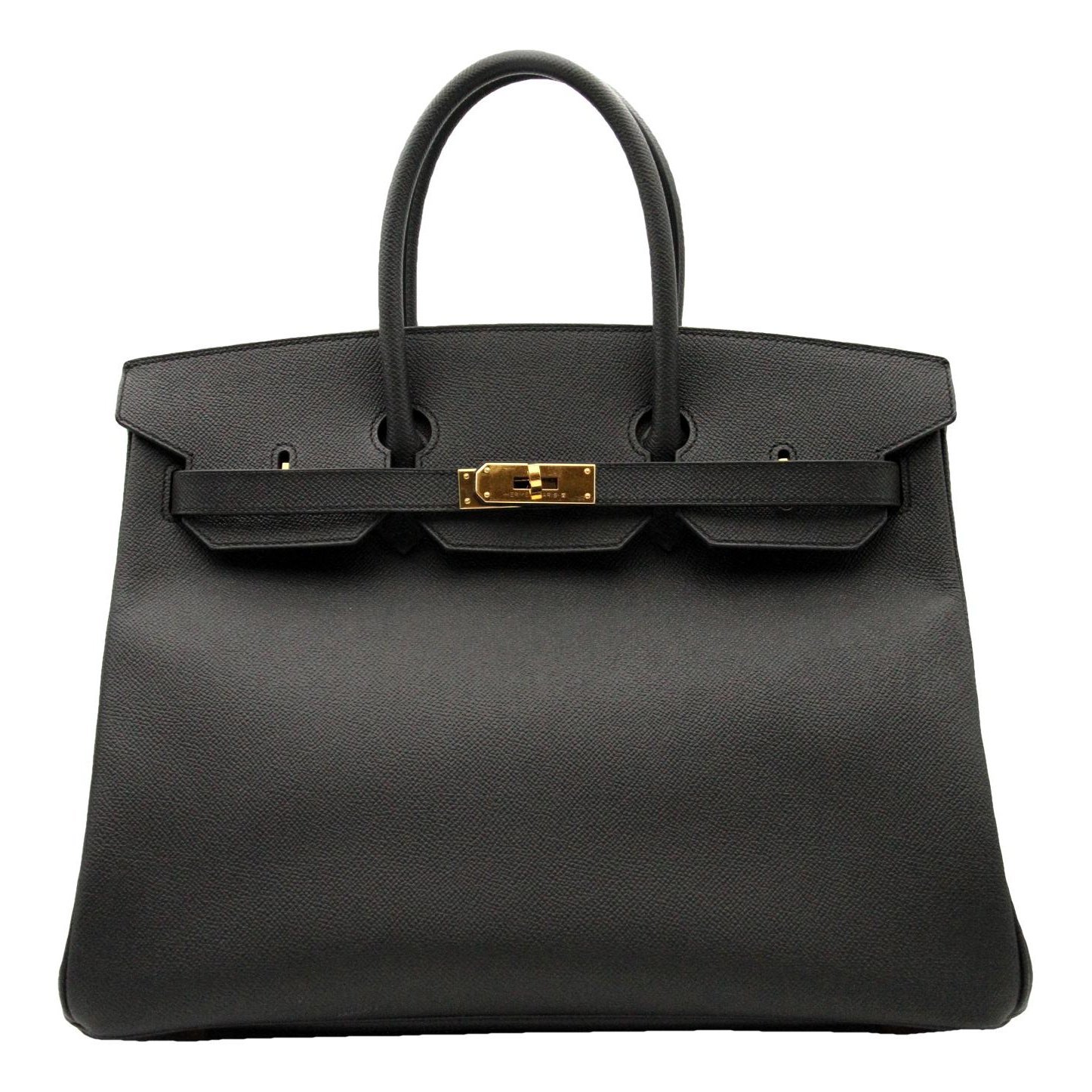 Birkin 35 leather handbag
