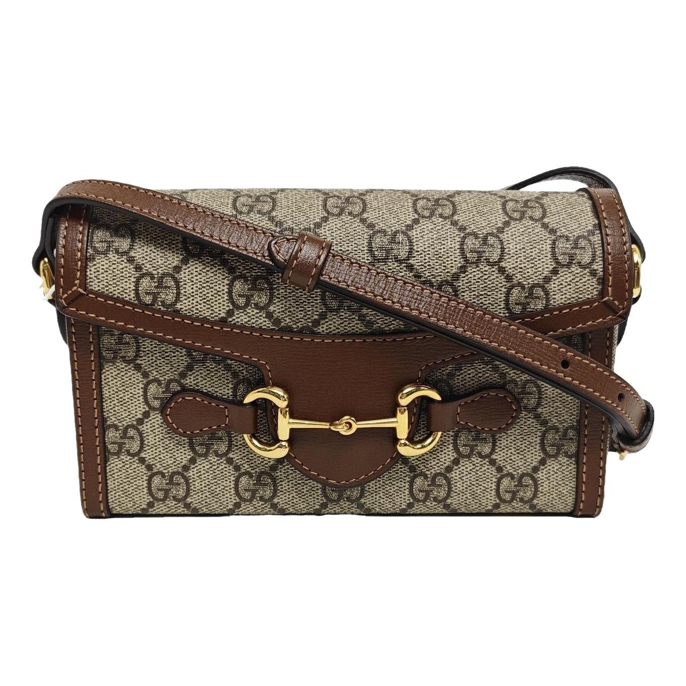 Handle Horsebit 1955 leather handbag