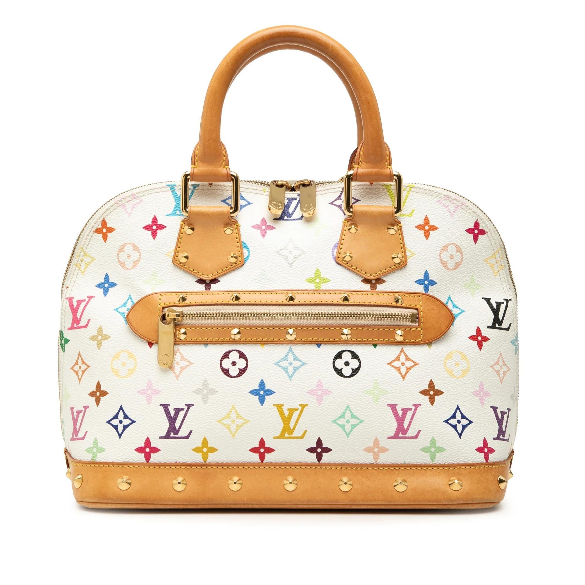 Alma leather handbag
