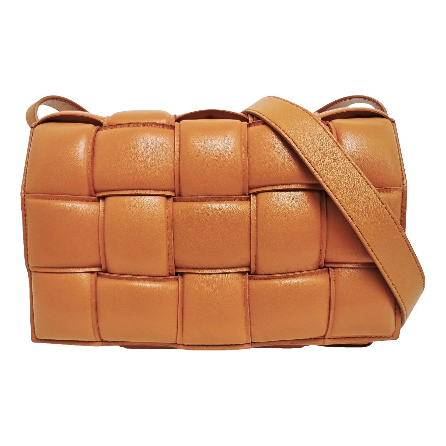 Brick Cassette leather handbag