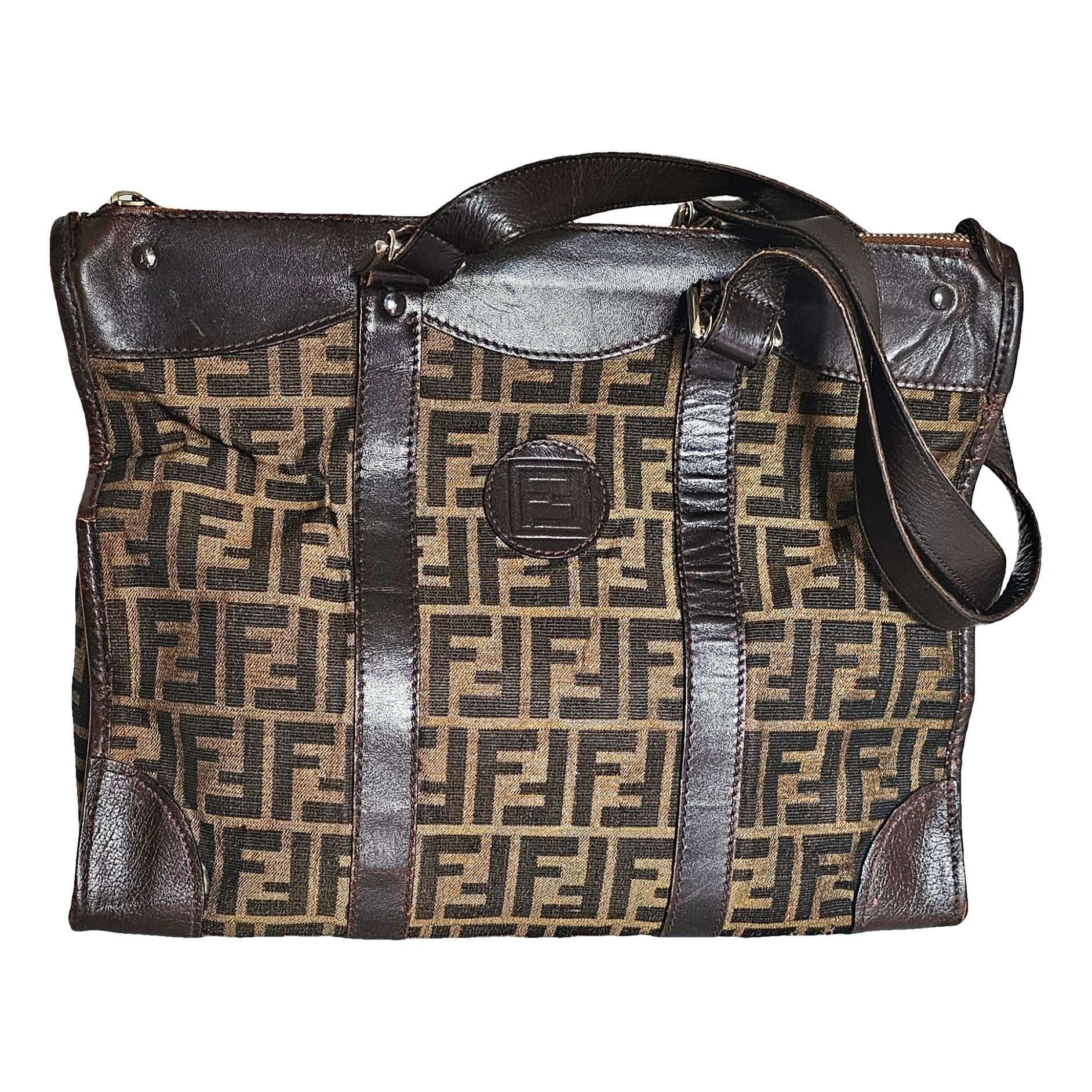 Leather tote
