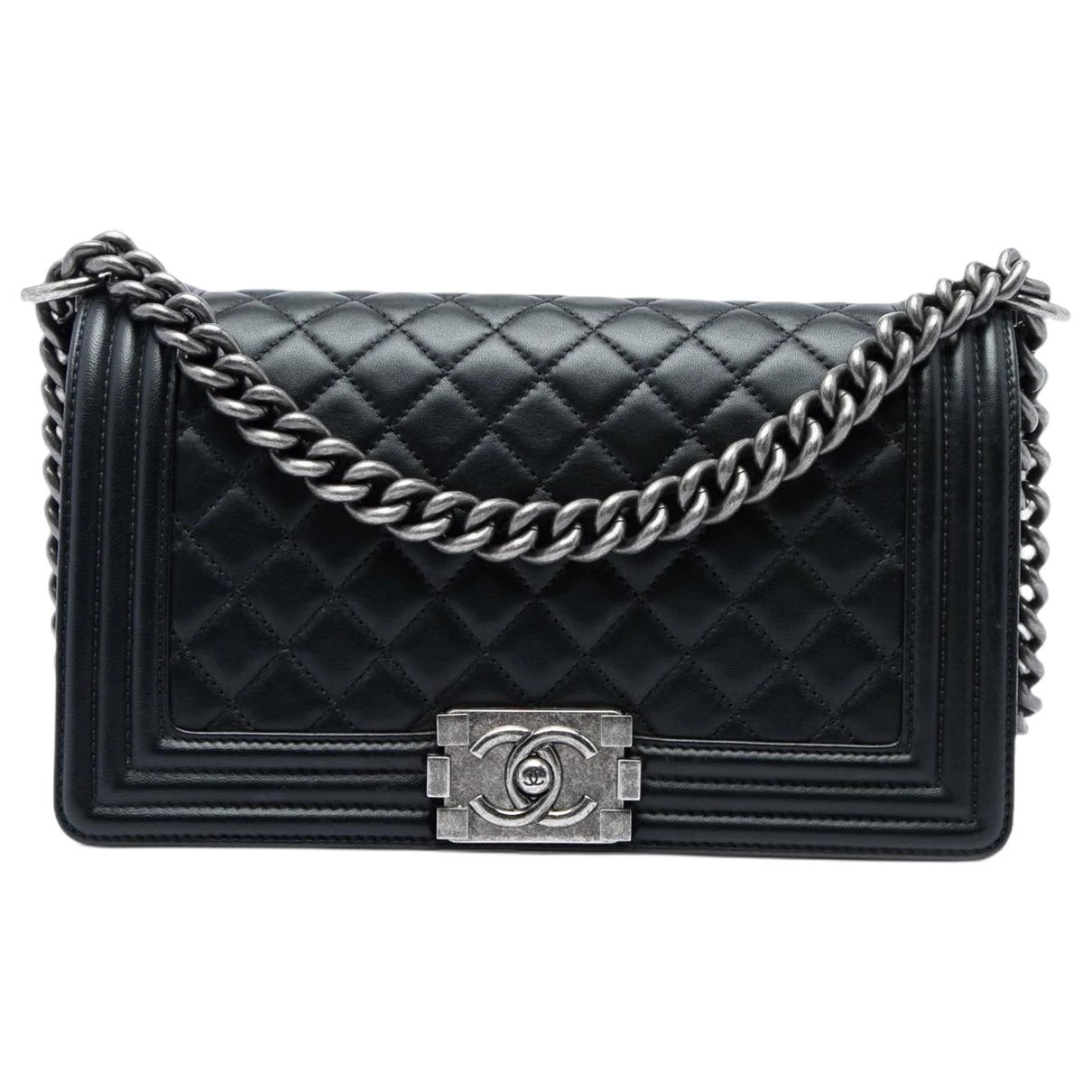 Boy leather crossbody bag