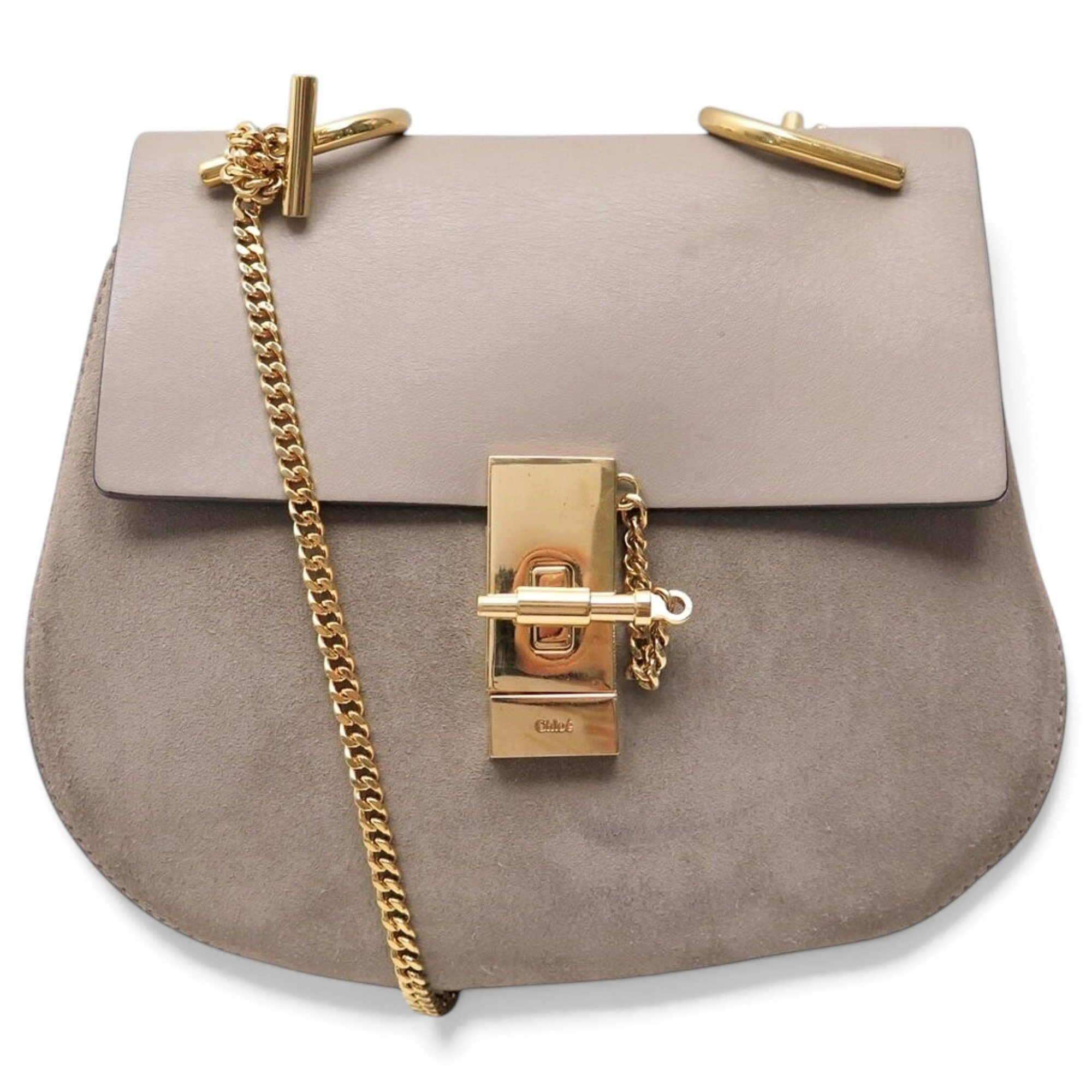 Chloe Drew linen crossbody bag