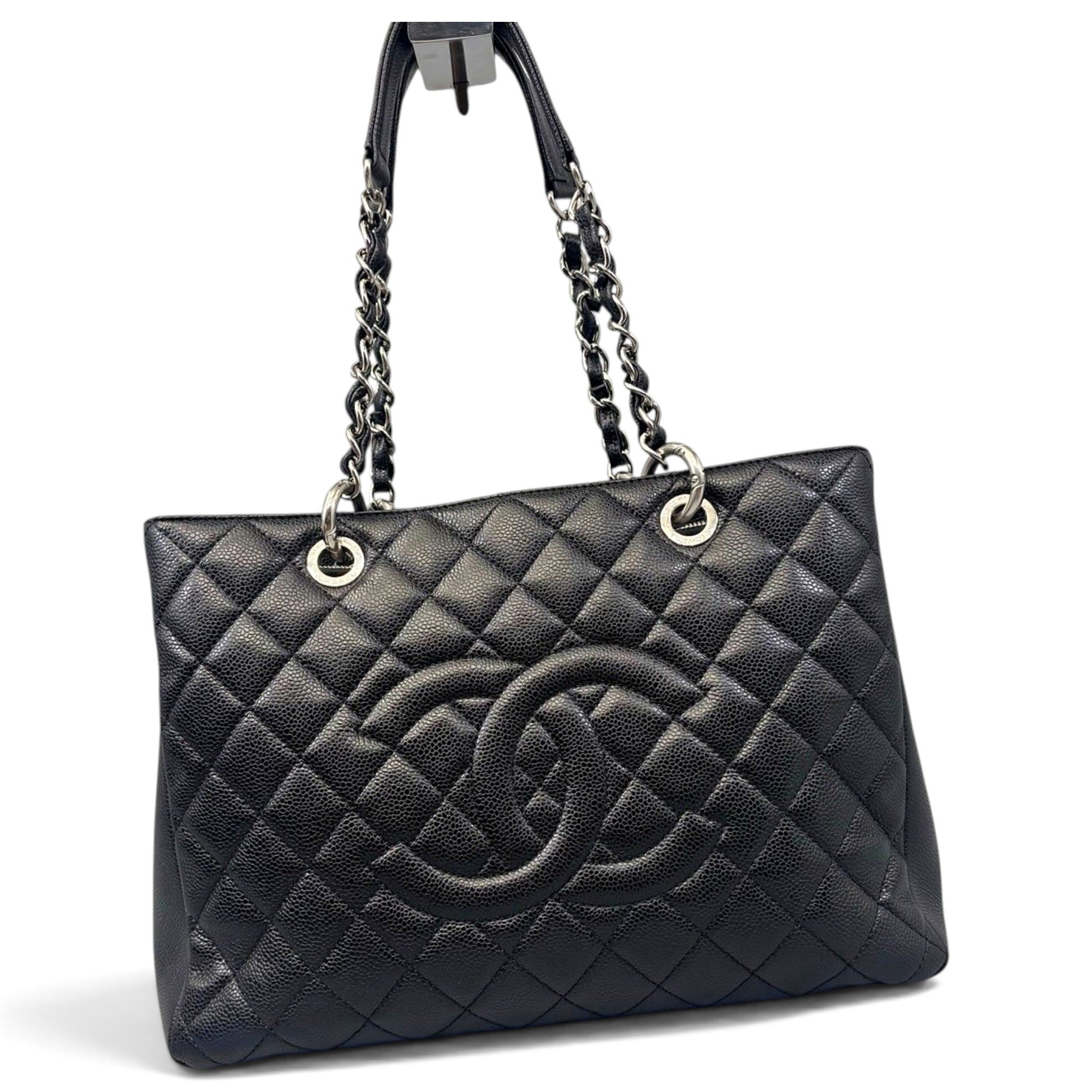 Grand shopping leather tote