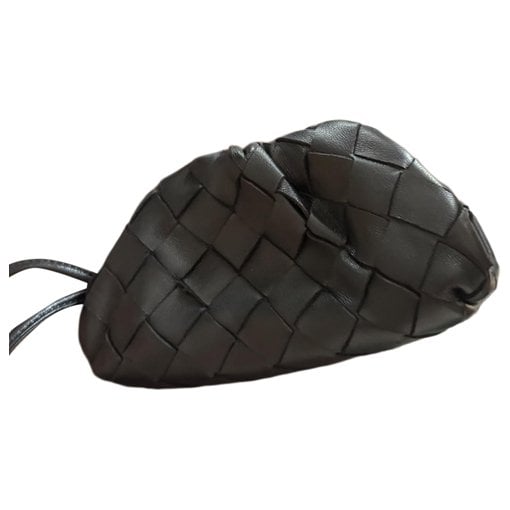 Pouch leather crossbody bag