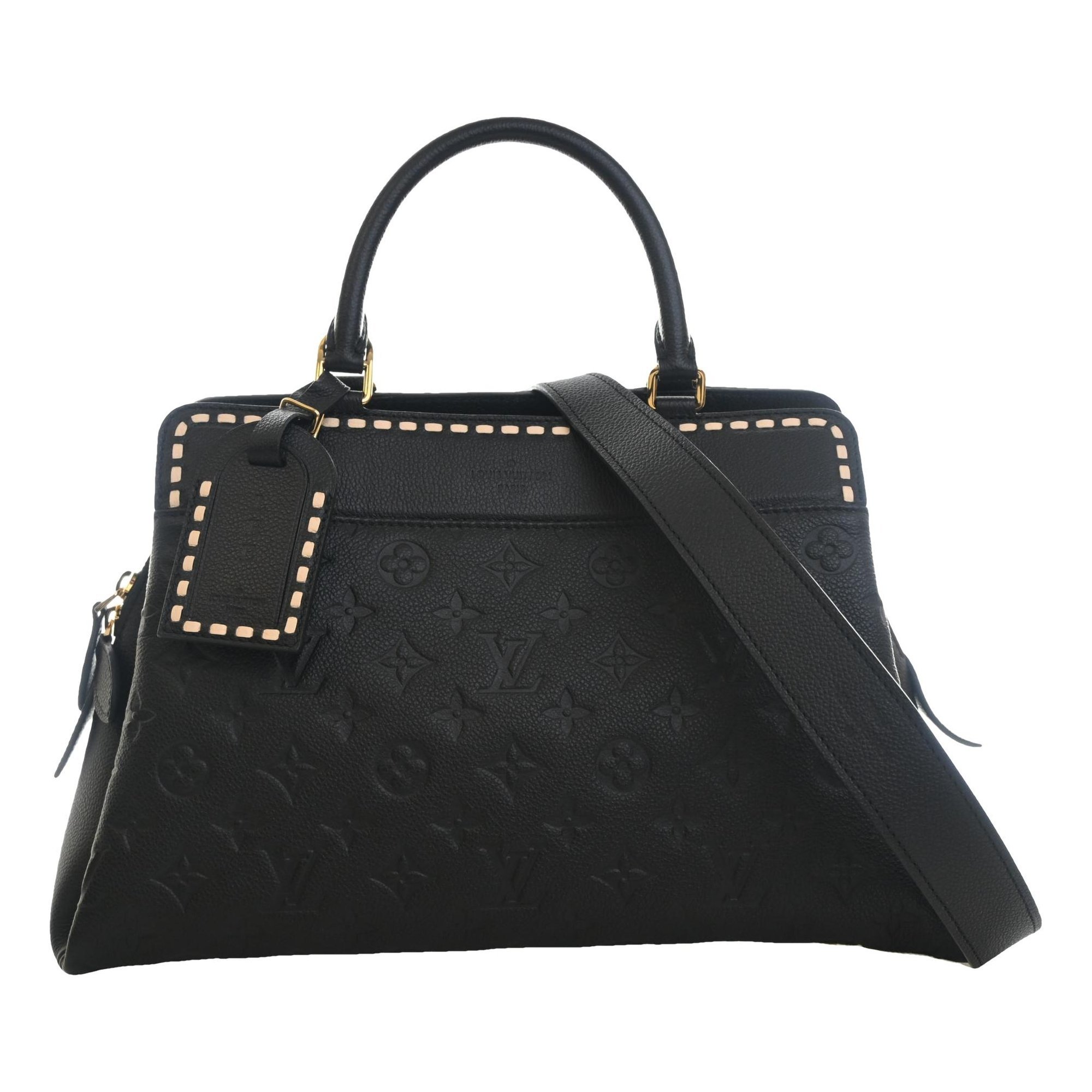 Leather tote