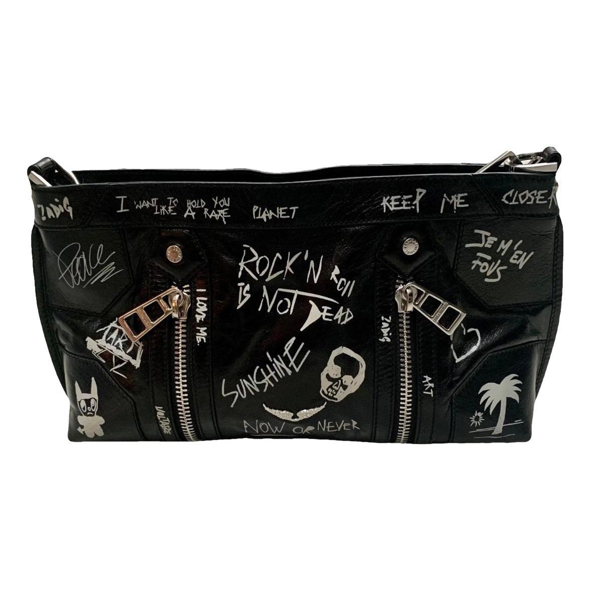 Leather crossbody bag