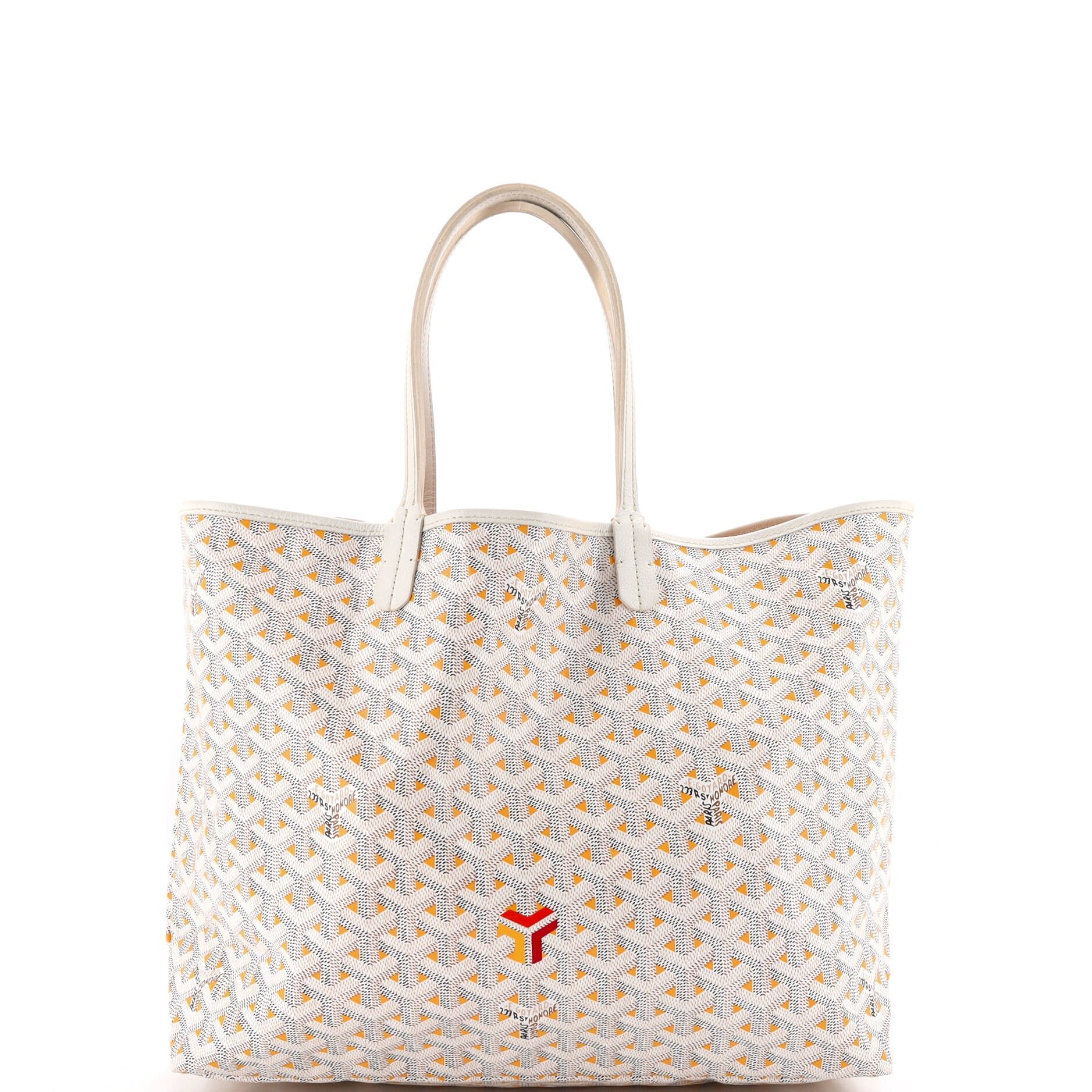Saint Louis Tote Claire Voie Coated Canvas PM