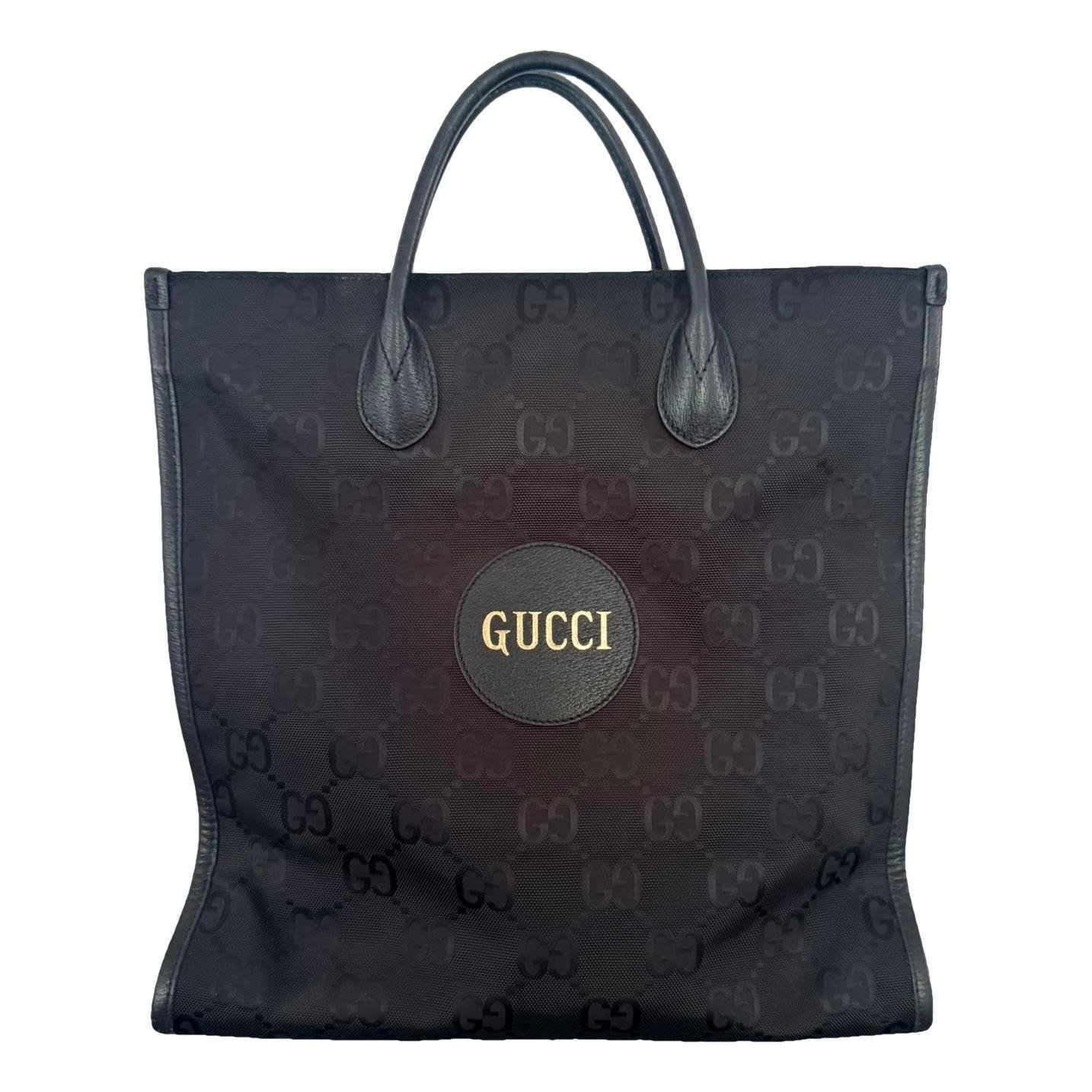 Leather tote