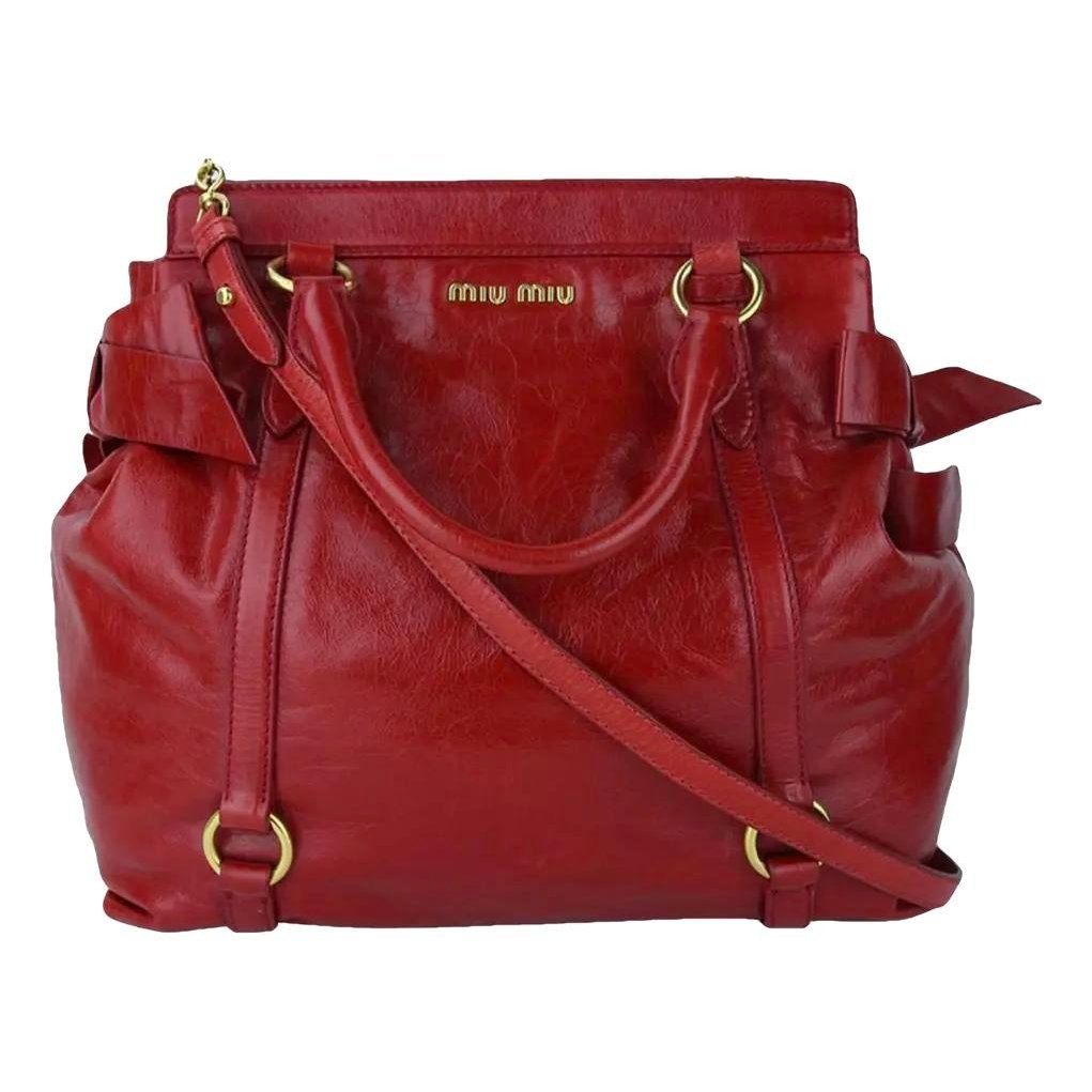 Vitello leather handbag