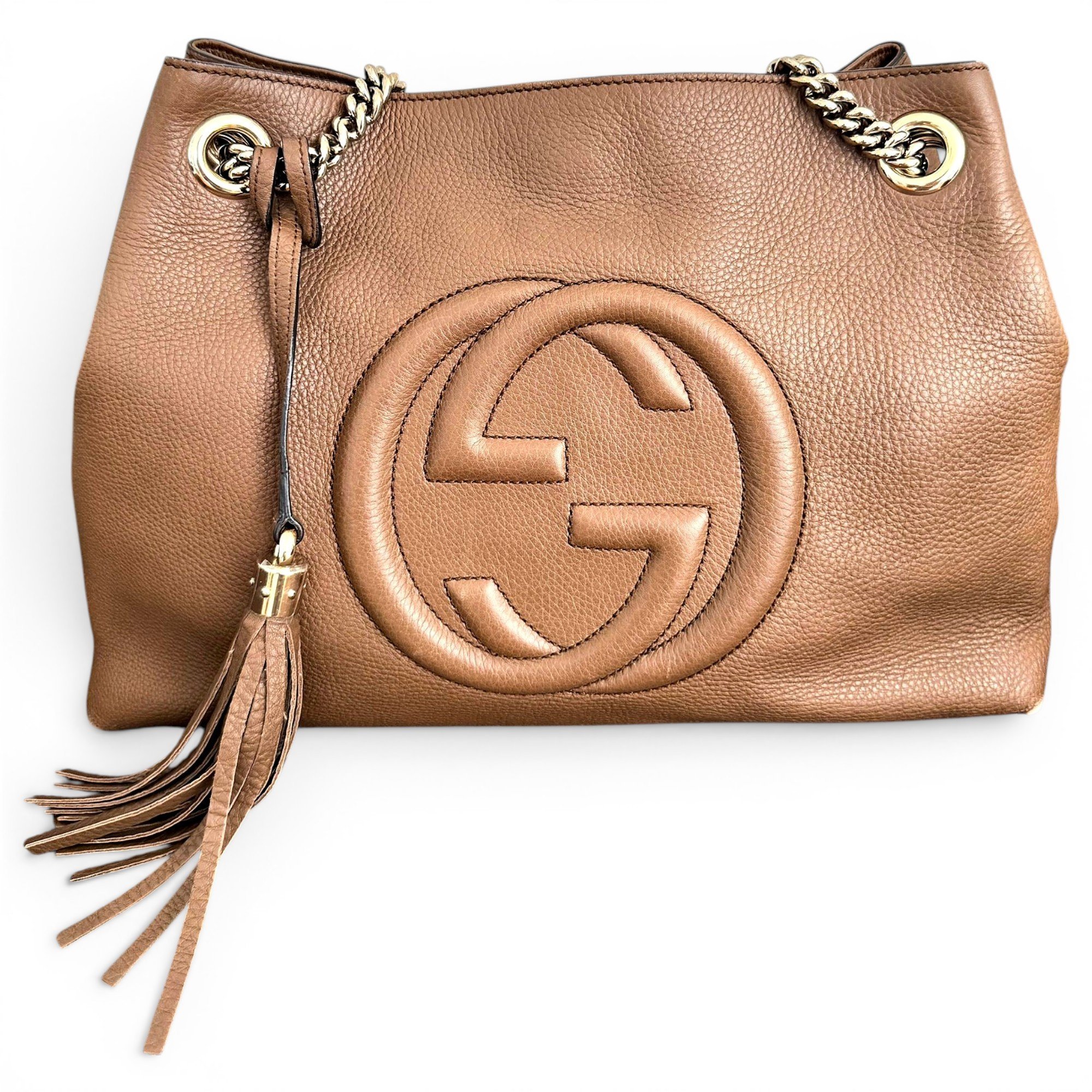 Soho leather tote