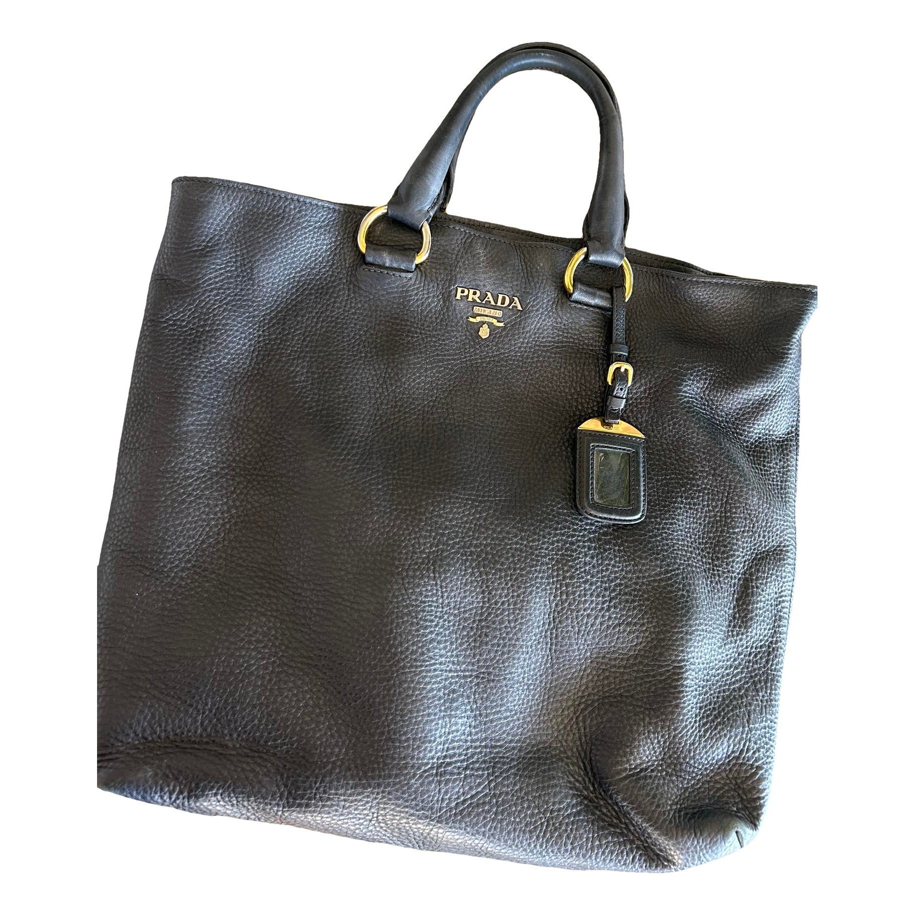 Leather tote