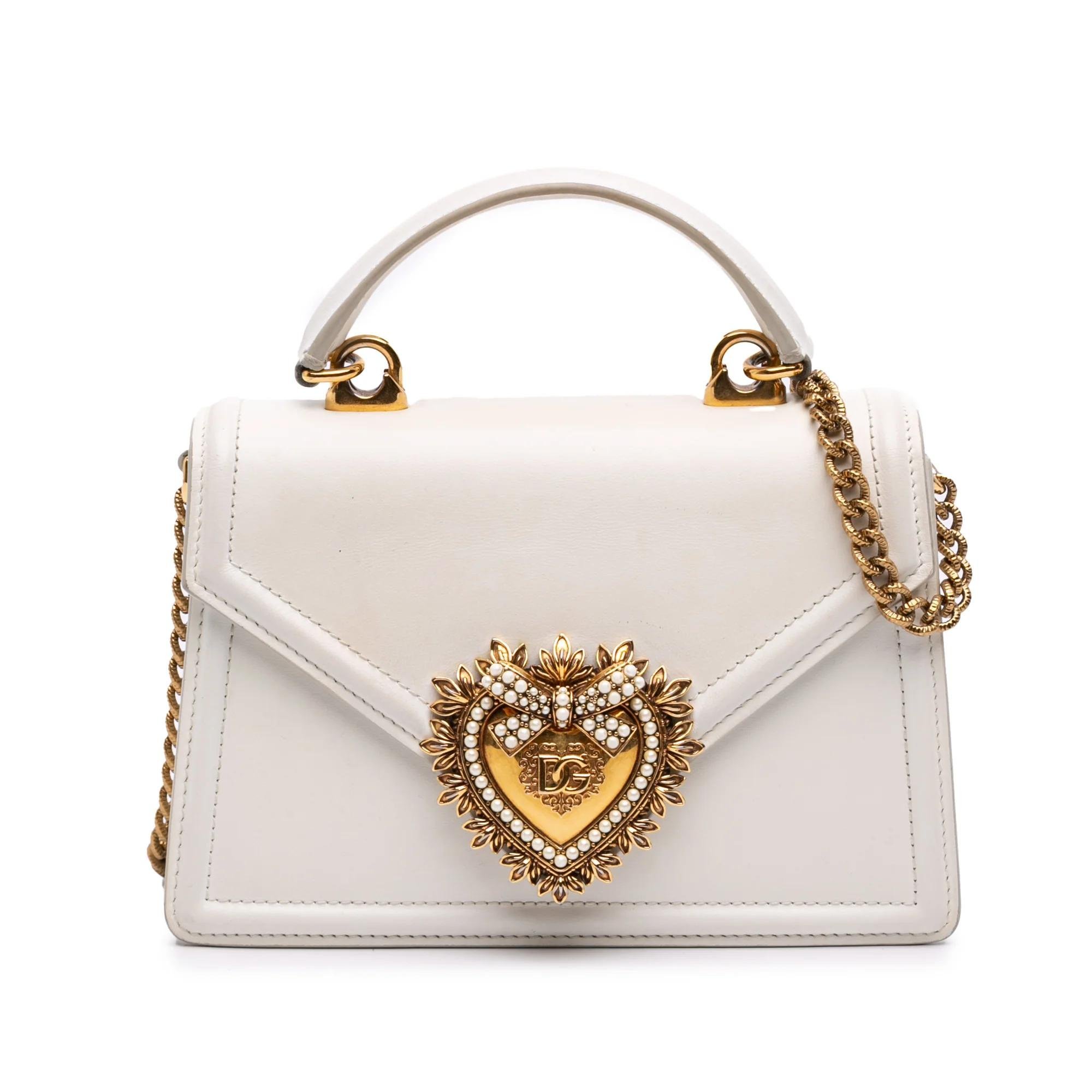 Devotion pony-style calfskin handbag