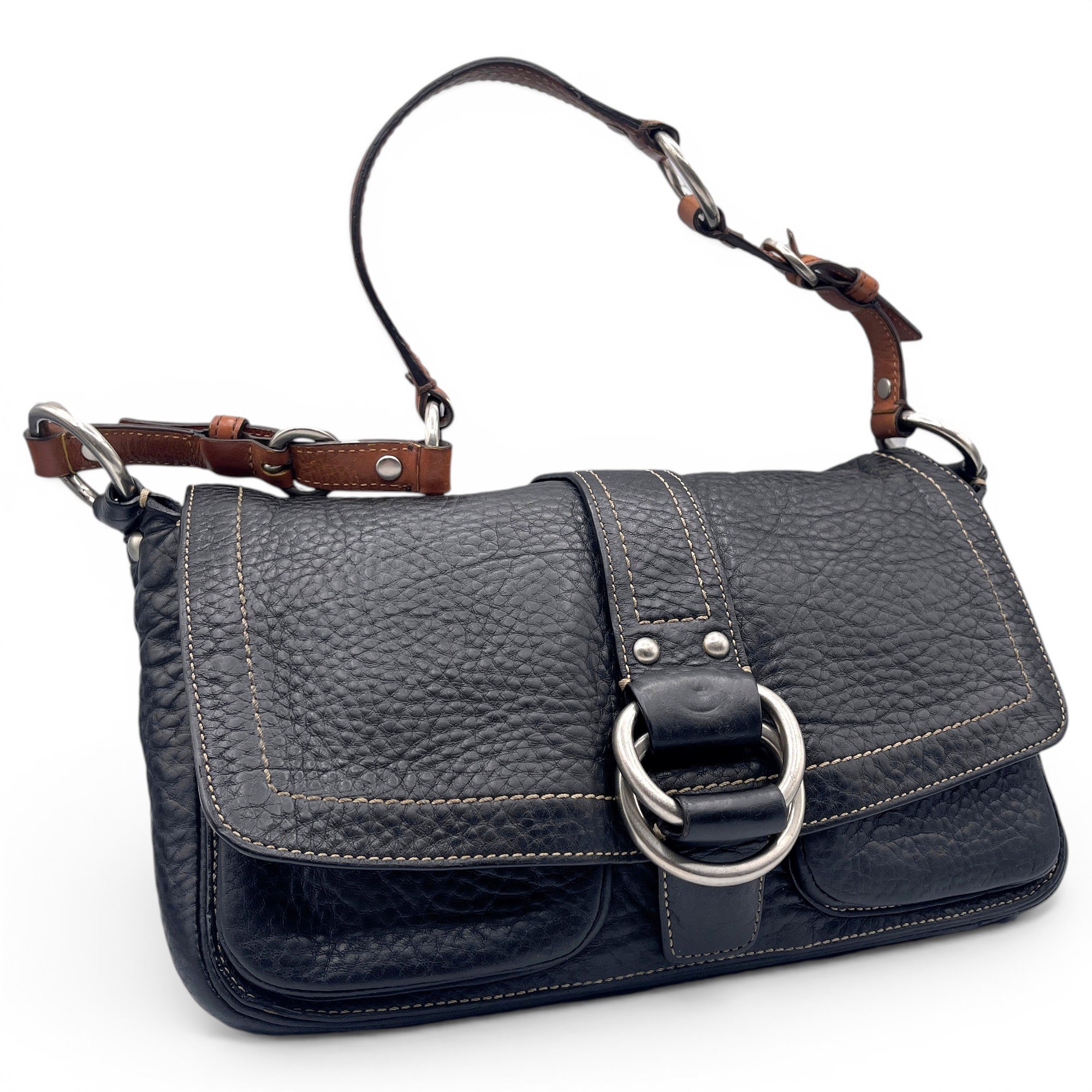 Leather handbag