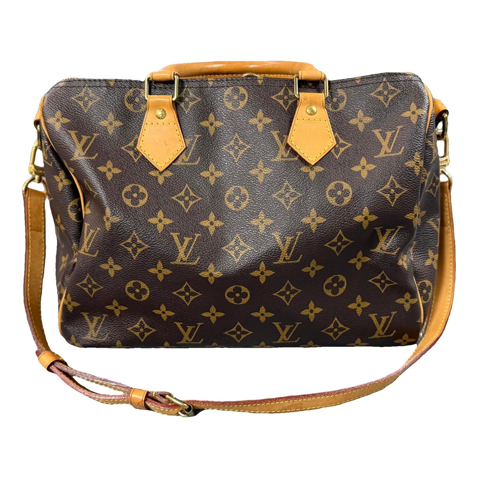 Louis Vuitton Speedy Bandoulière leather handbag
