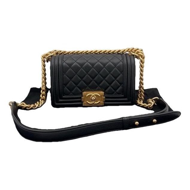 Boy leather crossbody bag