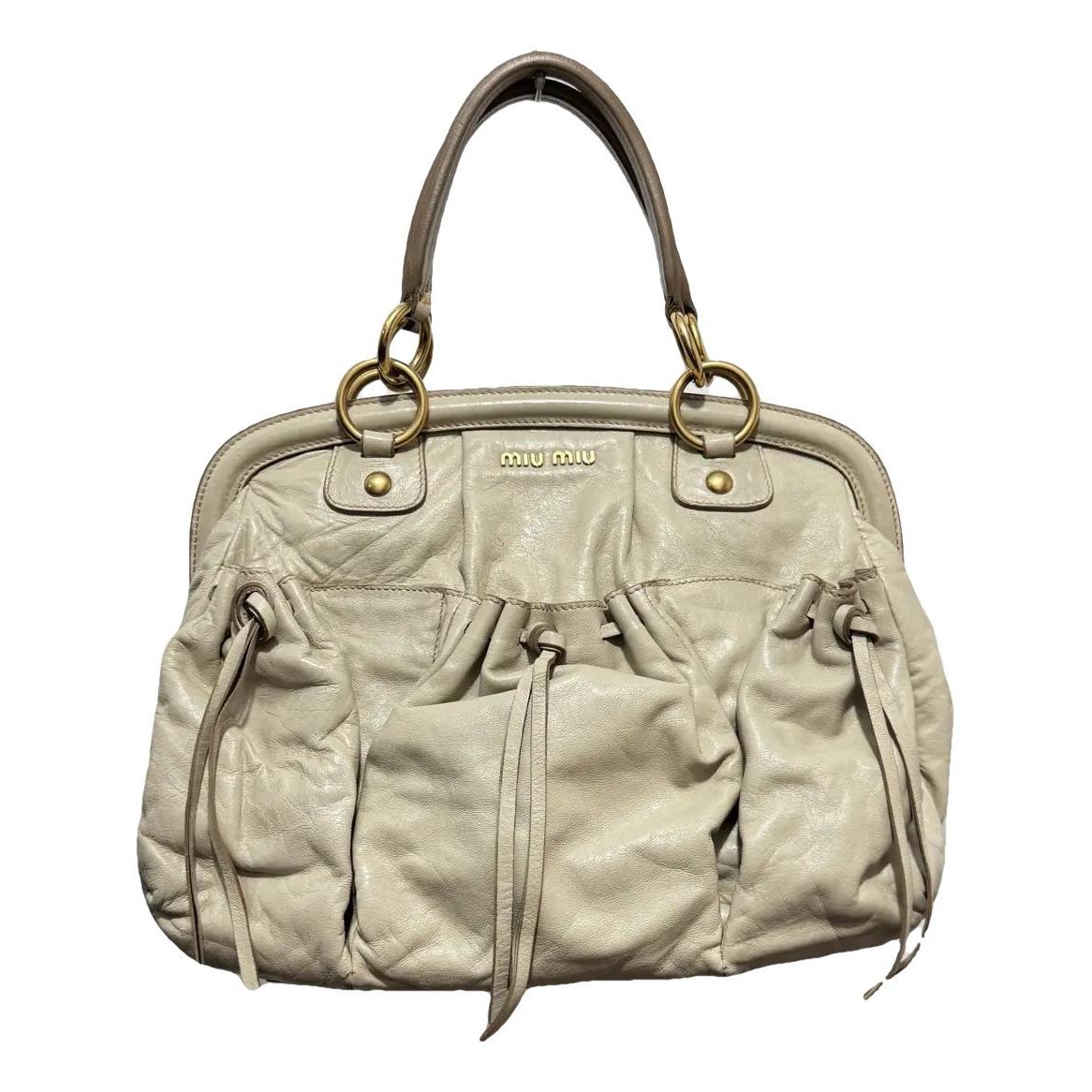 Leather handbag